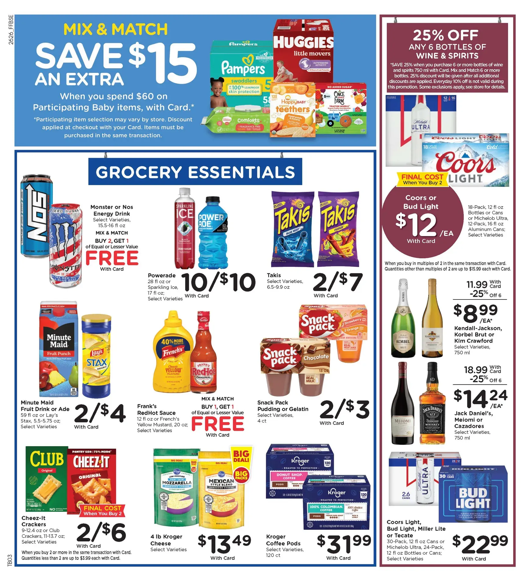 Weekly ad Current Fry's Food Stores leaflet valid from Wednesday 07/29/2026 to Tuesday 08/04/2026 from July 29 to August 4 2026 - Page 8