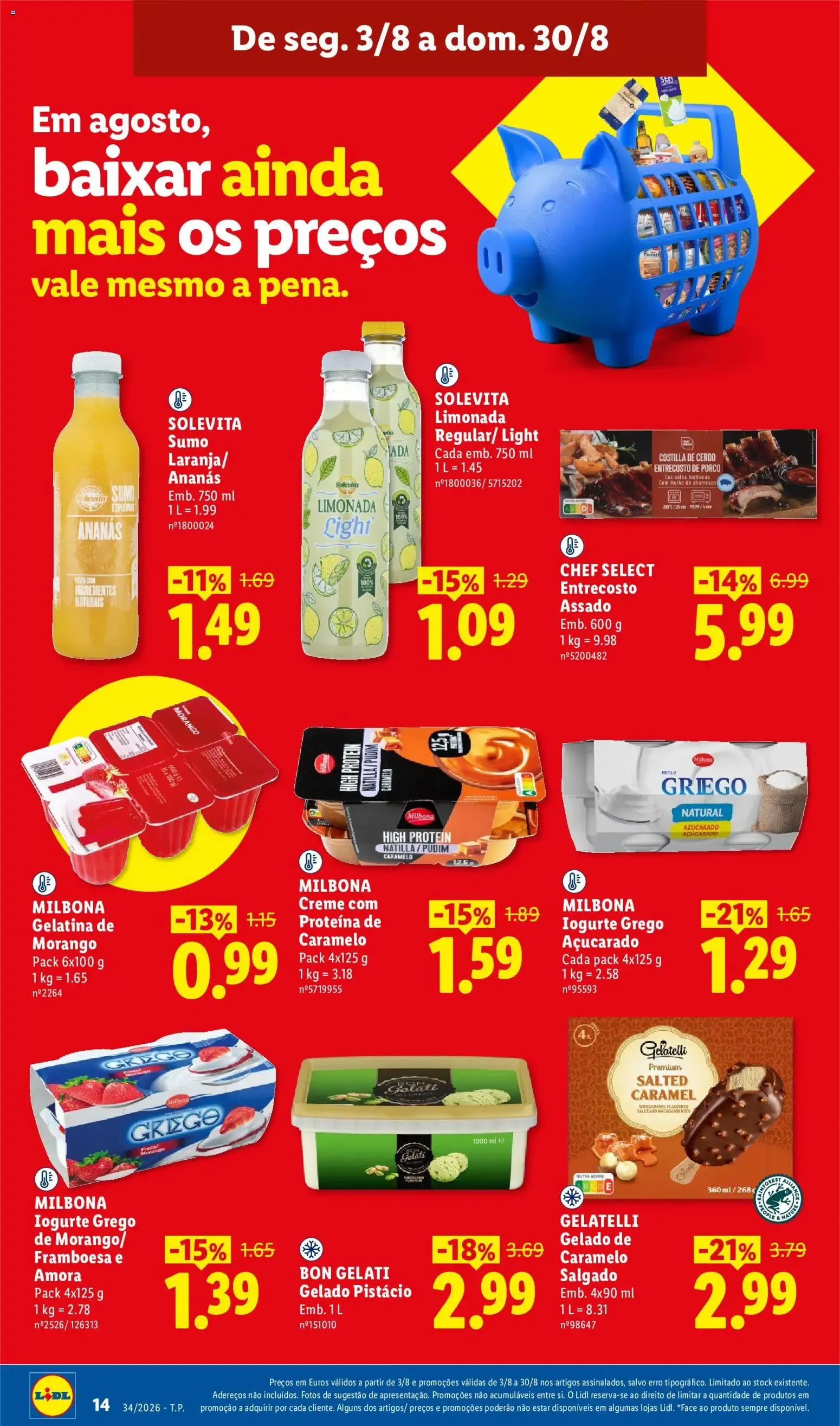 Folheto Lidl Poupança de 17 de agosto até 23 de agosto 2026 - Pagina 14