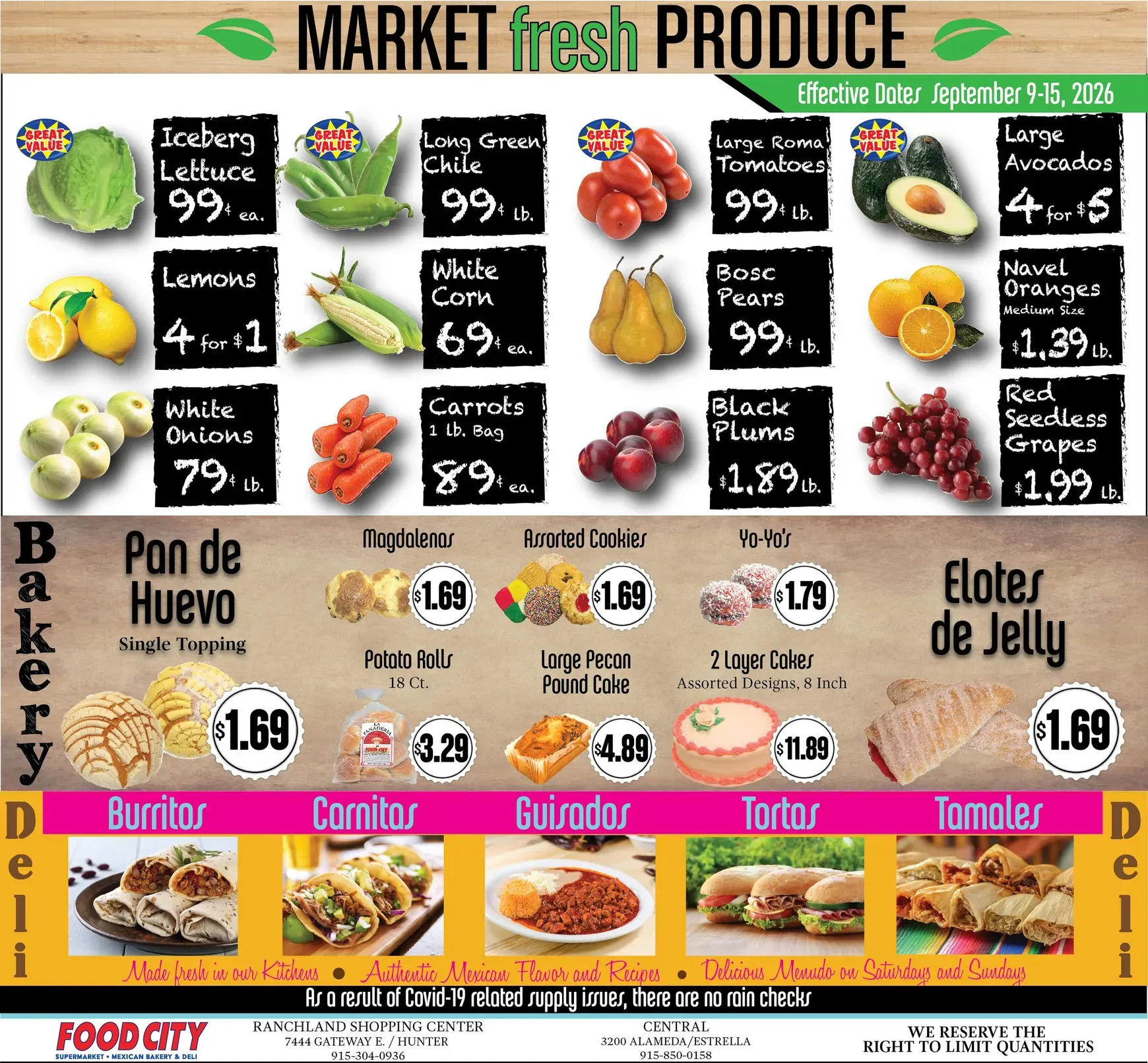 Weekly ad Current Food City leaflet valid from Wednesday 09/09/2026 to Tuesday 09/15/2026 from September 9 to September 15 2026 - Page 4