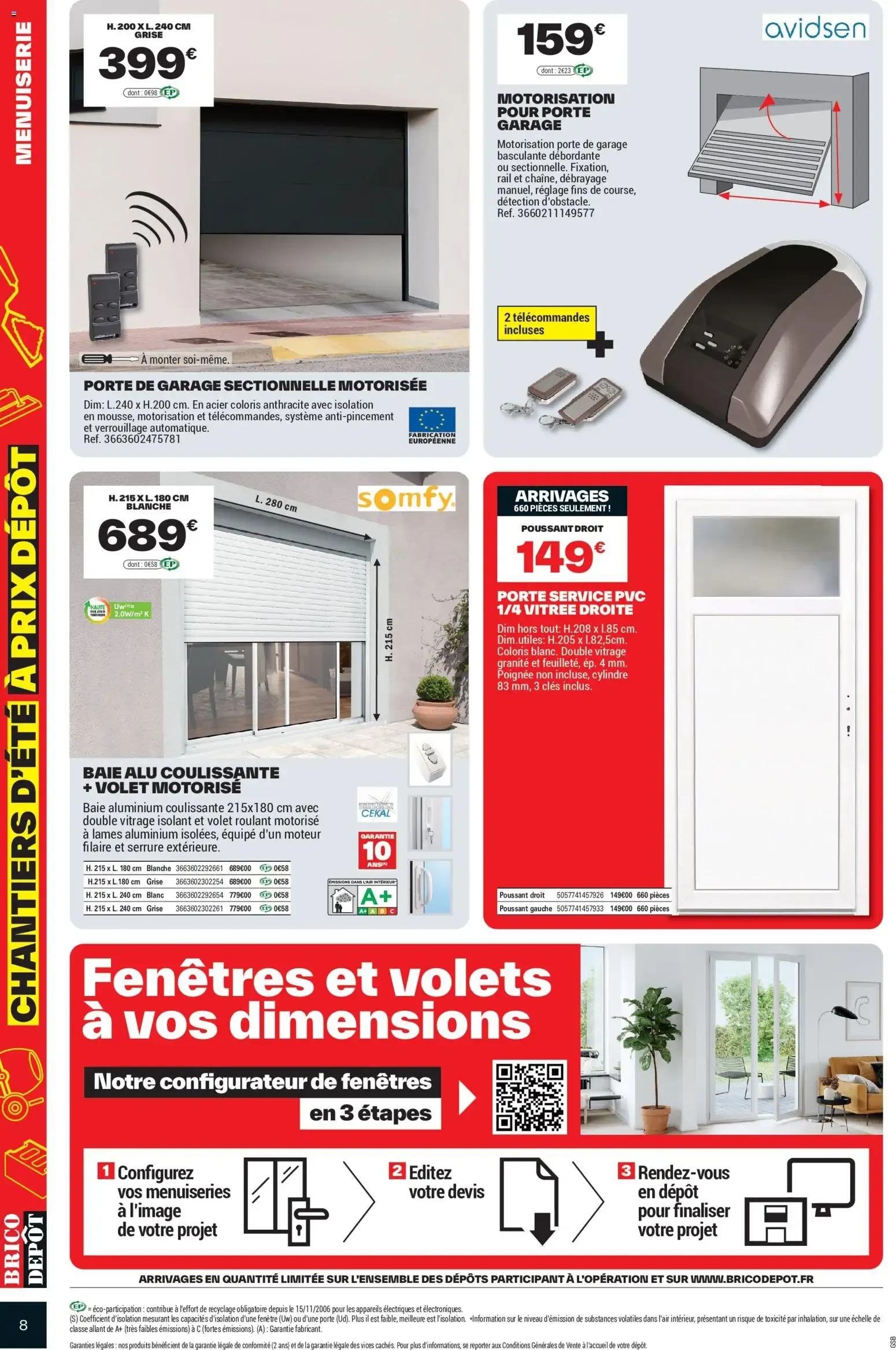 CHANTIERS D'ÉTÉ À PRIX DÉPÔT du 3 juillet au 16 juillet 2026 - Catalogue page 8