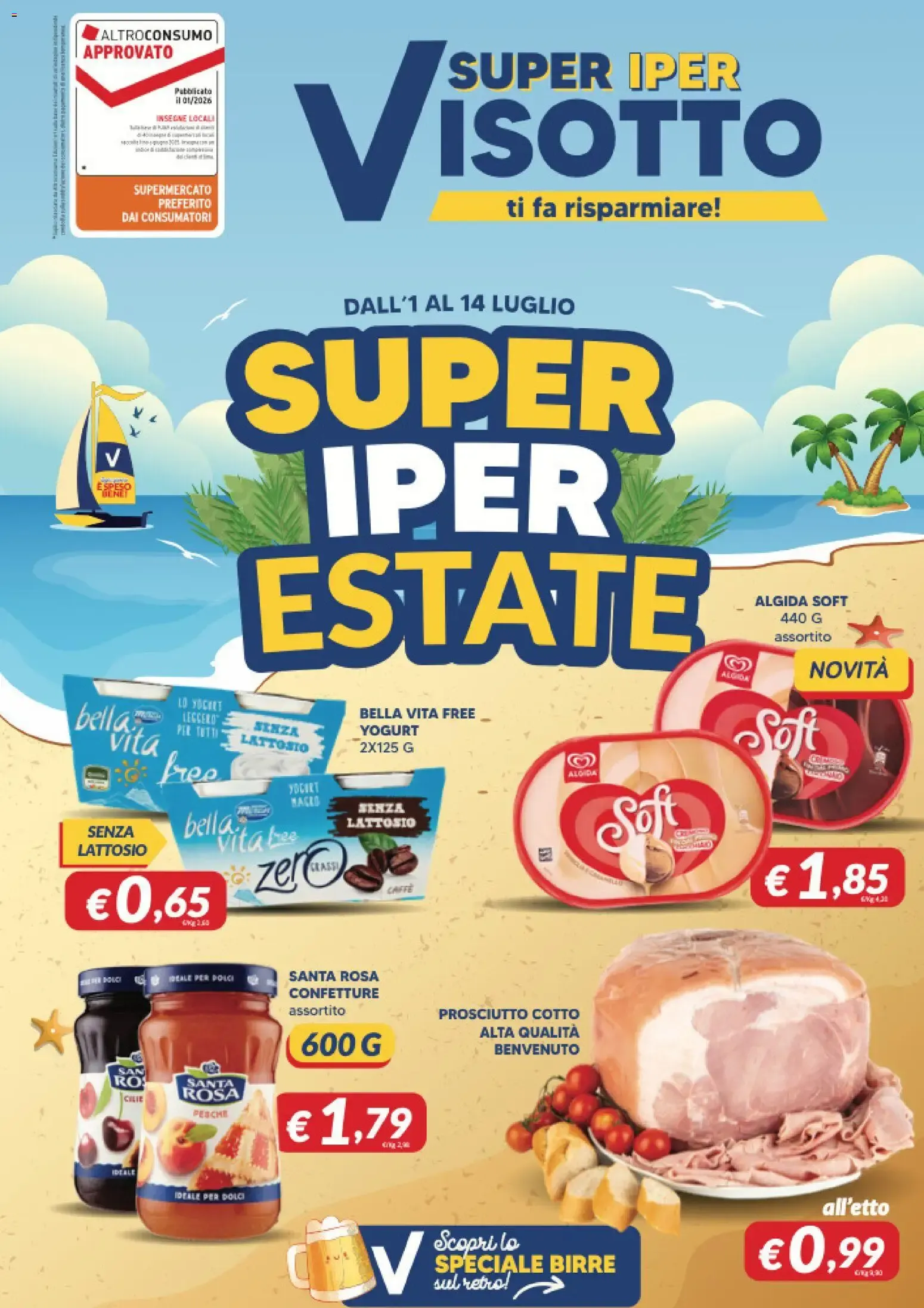 Super Iper Estate da 1 luglio a 14 luglio di 2026 - Pagina del volantino 1