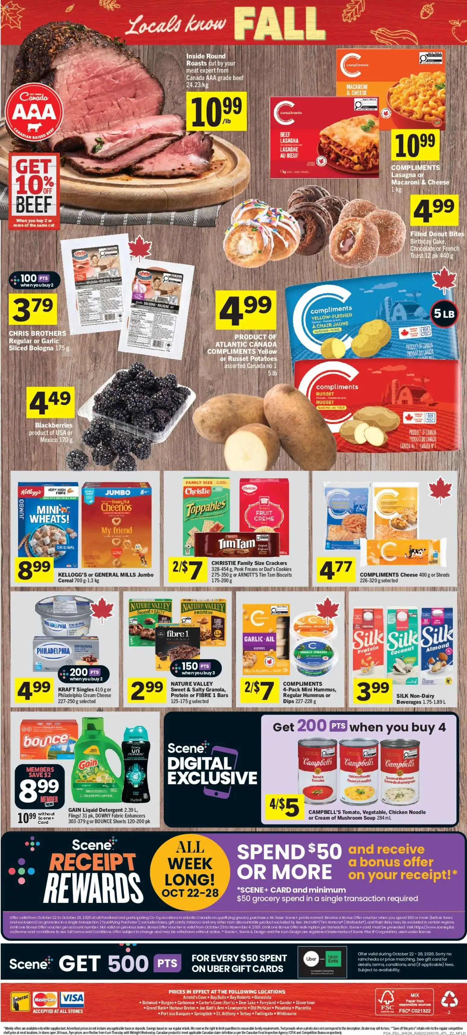 Foodland weekly flyer / circulaire from Oct 22, 2026 > weekly specials & deals from October 22 to October 28 2026 - flyer page 2