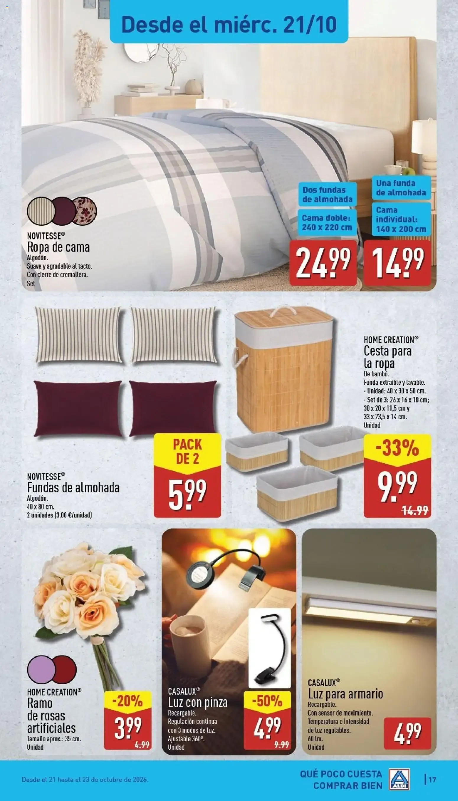 Catálogo de Aldi folleto Península del 19/10/2026 | Catálogo 19 de octubre al 25 de octubre 2026 - Página 17