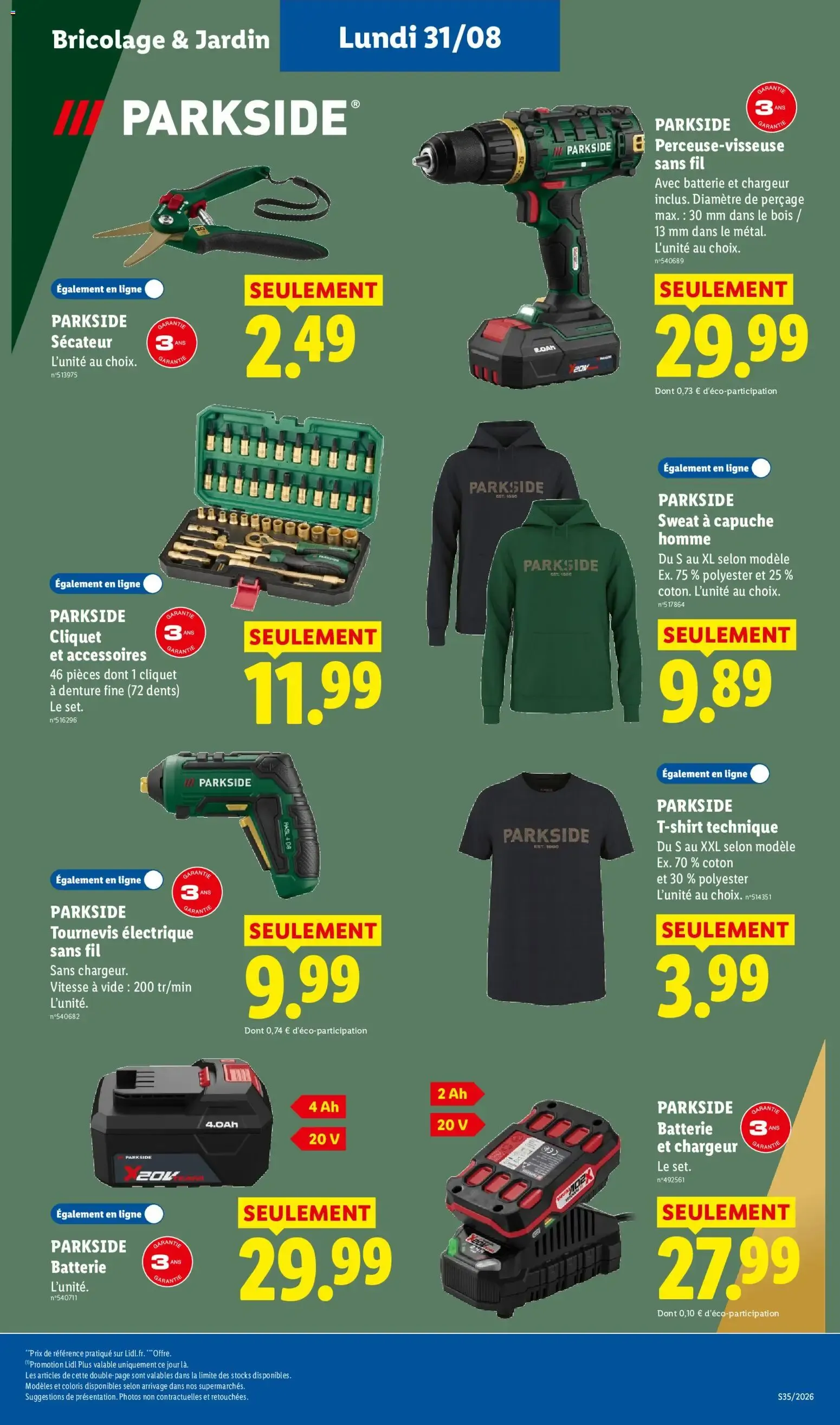 LIDL La rentrée des économies du 27 août au 2 septembre 2026 - Catalogue page 49
