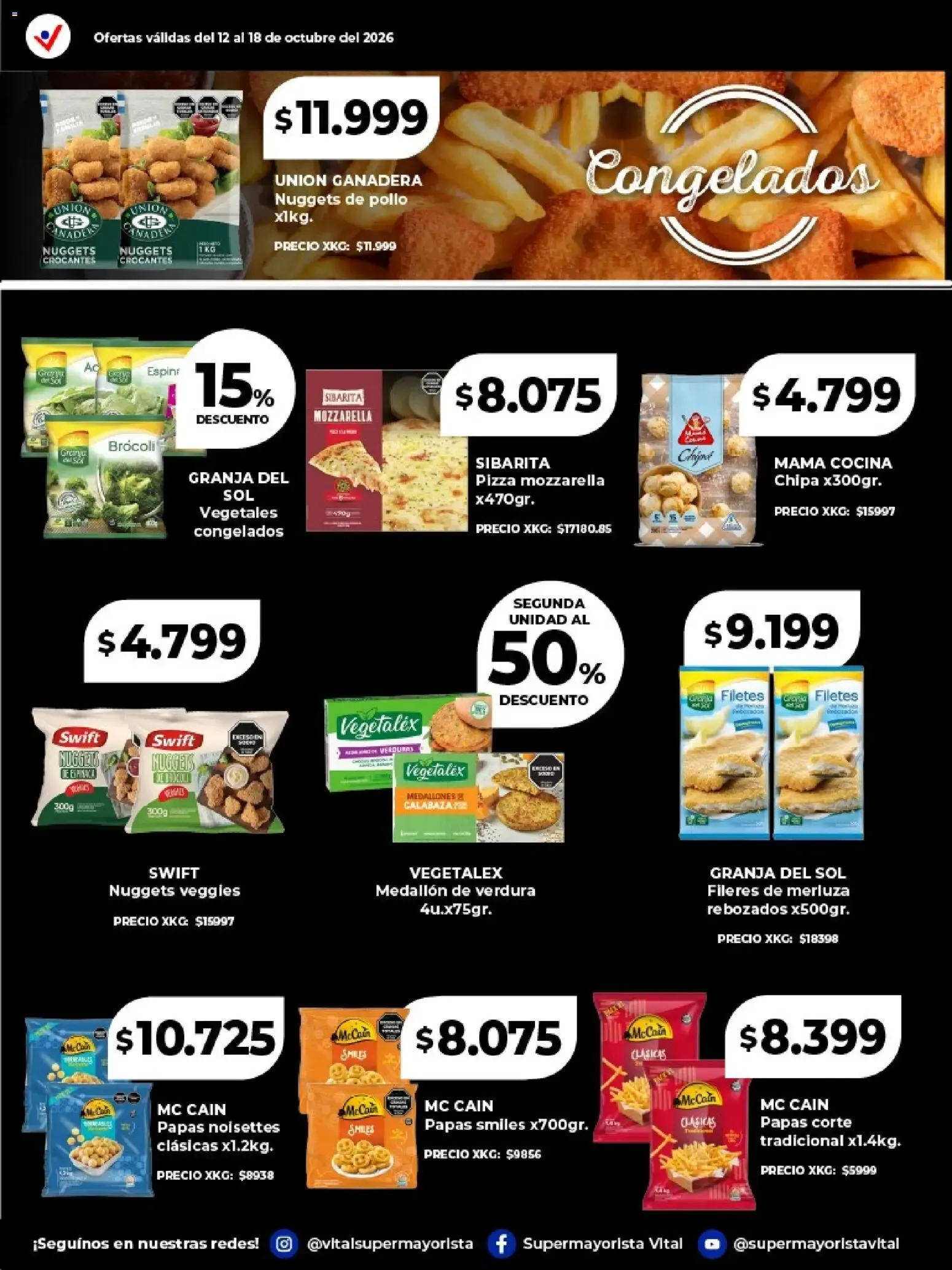 Ofertas de Vital - Especial de frescos || del 12/10/2026 - 18/10/2026 || Catálogo 12 de octubre al 18 de octubre 2026 - Página 7 del catálogo