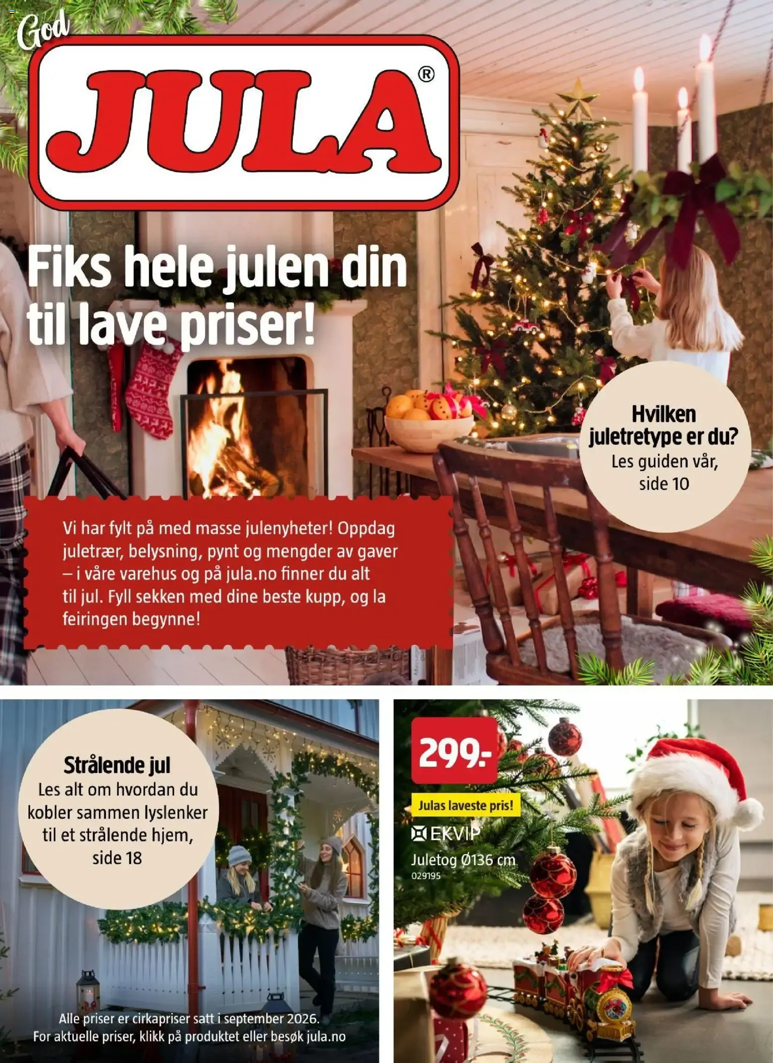 Jula kundeavis fiks hele julen din til lave priser (21/10/2026 - 31/12/2026) - Kundeavis og tilbud