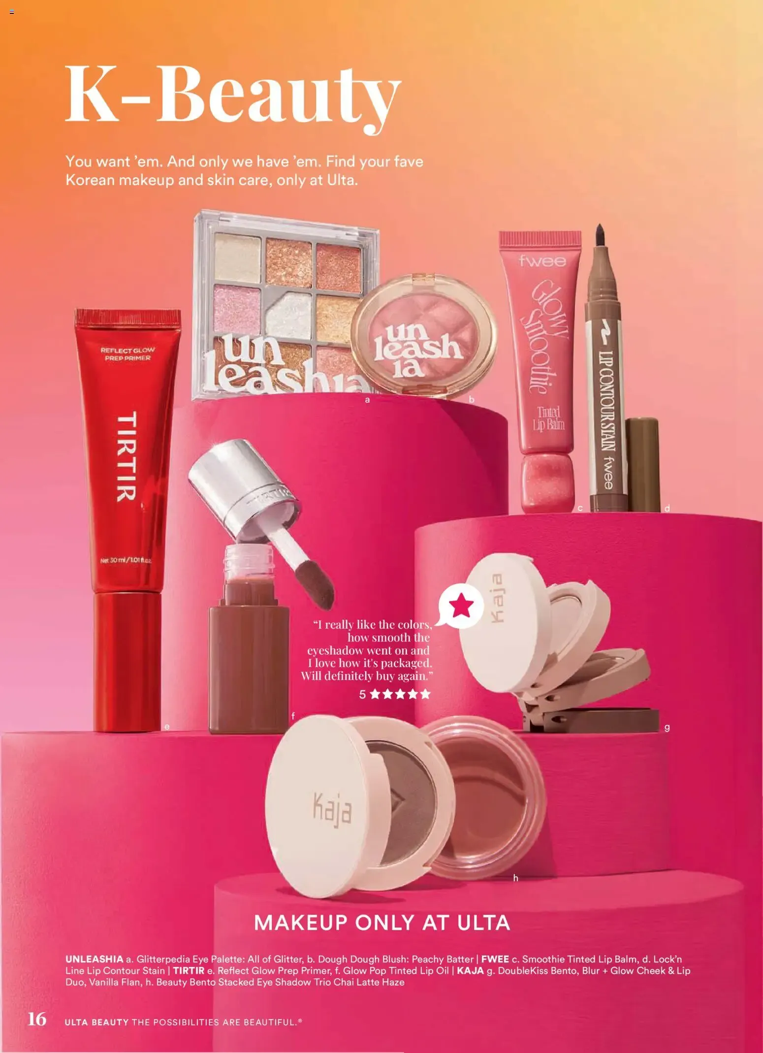 Weekly ad Ulta Beauty Weekly Ad from 08/02/2026 - Flyer from August 2 to August 22 2026 - Page 16