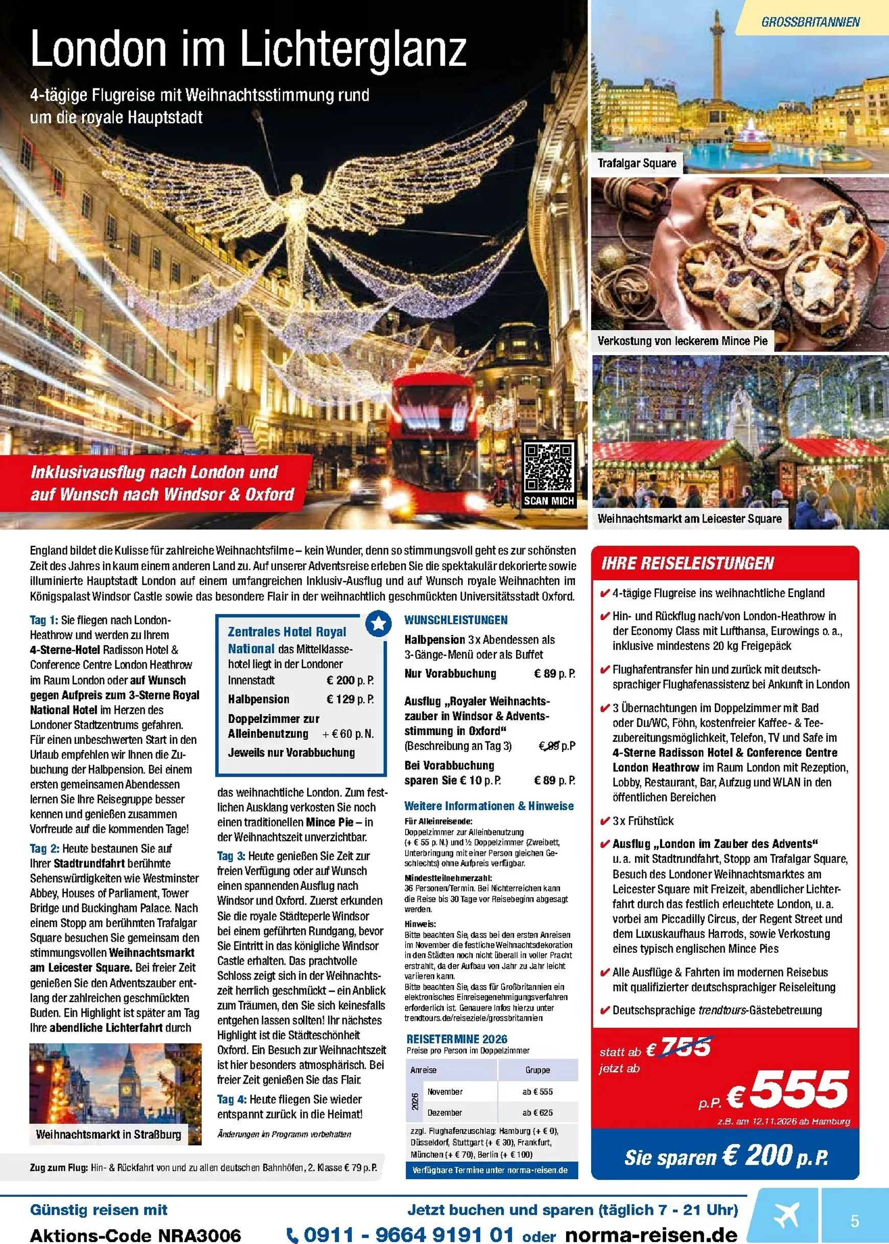 Norma - Reisen Prospekt – von Montag 01.06.2026 bis Dienstag 30.06.2026 von 1. Juni bis 30. Juni 2026 - Prospekt seite 5