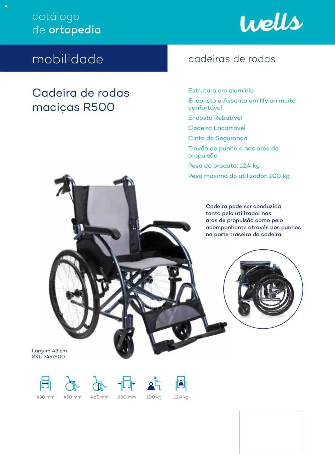 Folheto Well’s Catálogo de Ortopedia » de 12/02/2024 - 31/12/2026 de 12 de fevereiro até 31 de dezembro 2026 - Pagina 13
