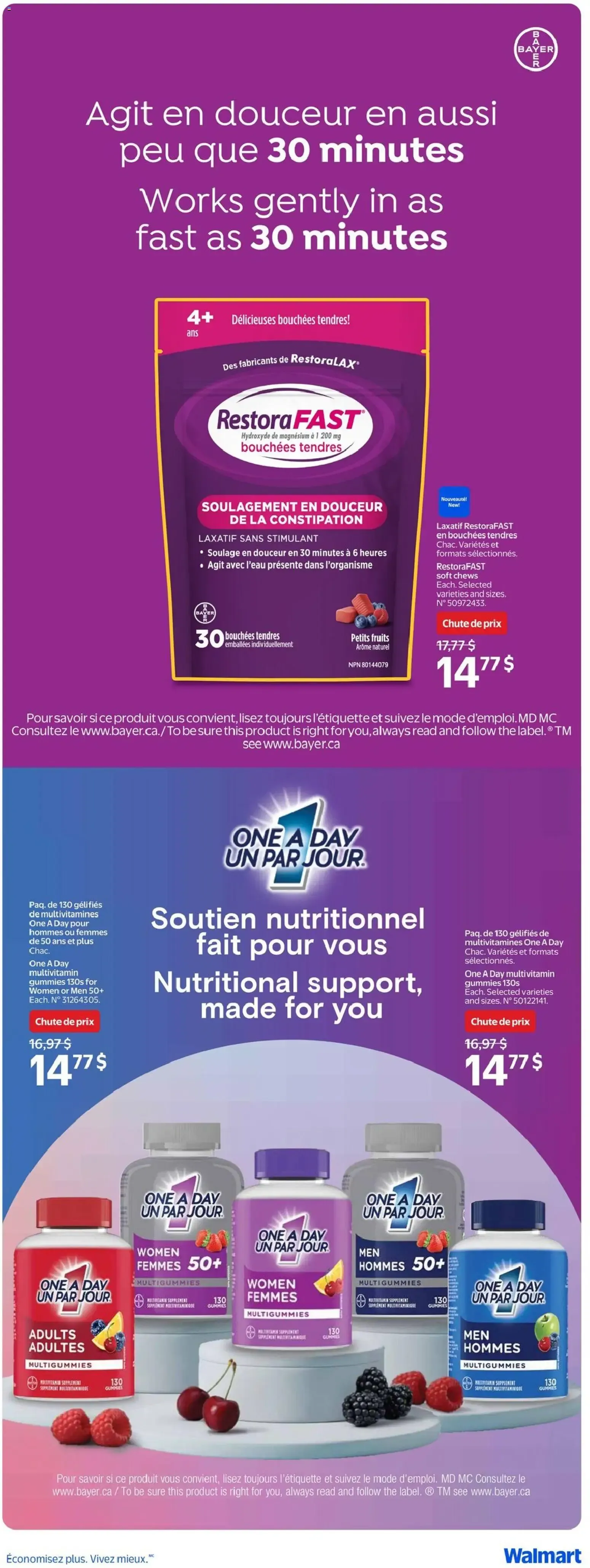 Festin de l'Action de grâce aux mêmes prix que ceux de l'an dernier from October 1 to October 7 2026 - flyer page 25