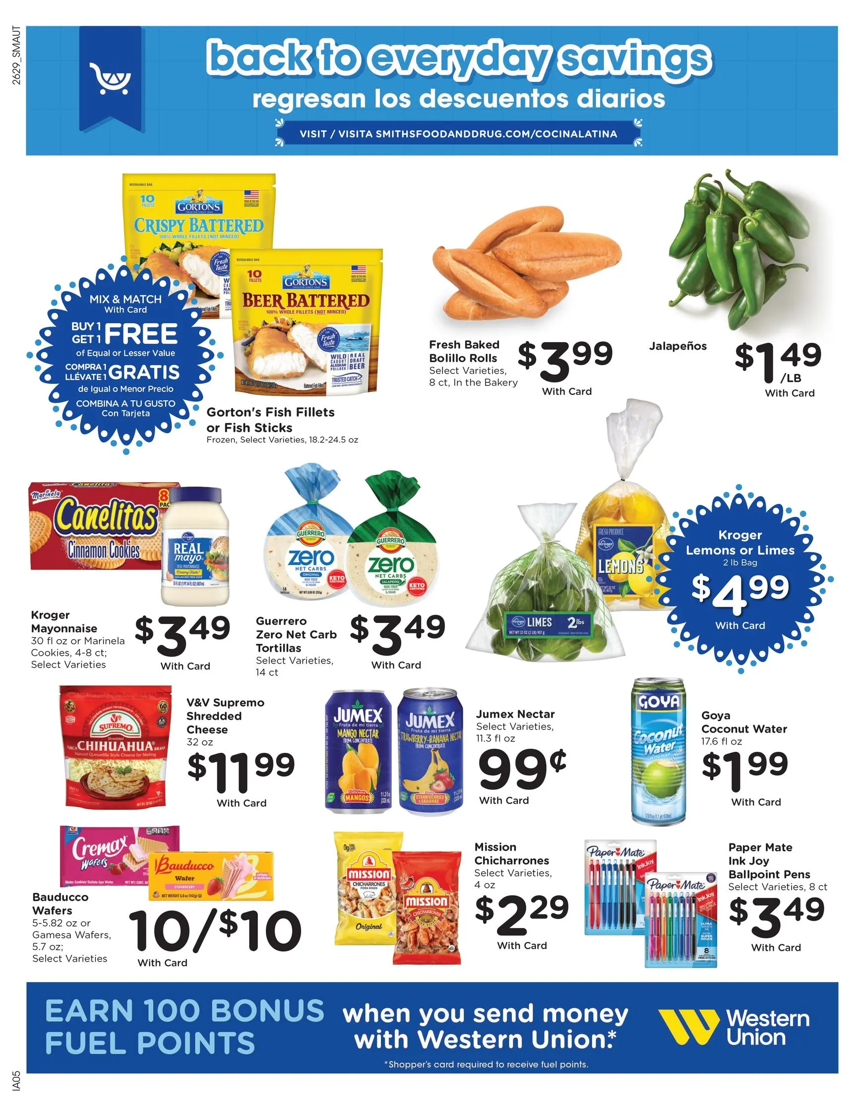 Weekly promotion Current Smith's leaflet valid from Wednesday 08/19/2026 to Tuesday 08/25/2026 spanning from August 19 to August 25 2026 - Page 12 for Catalogue 365