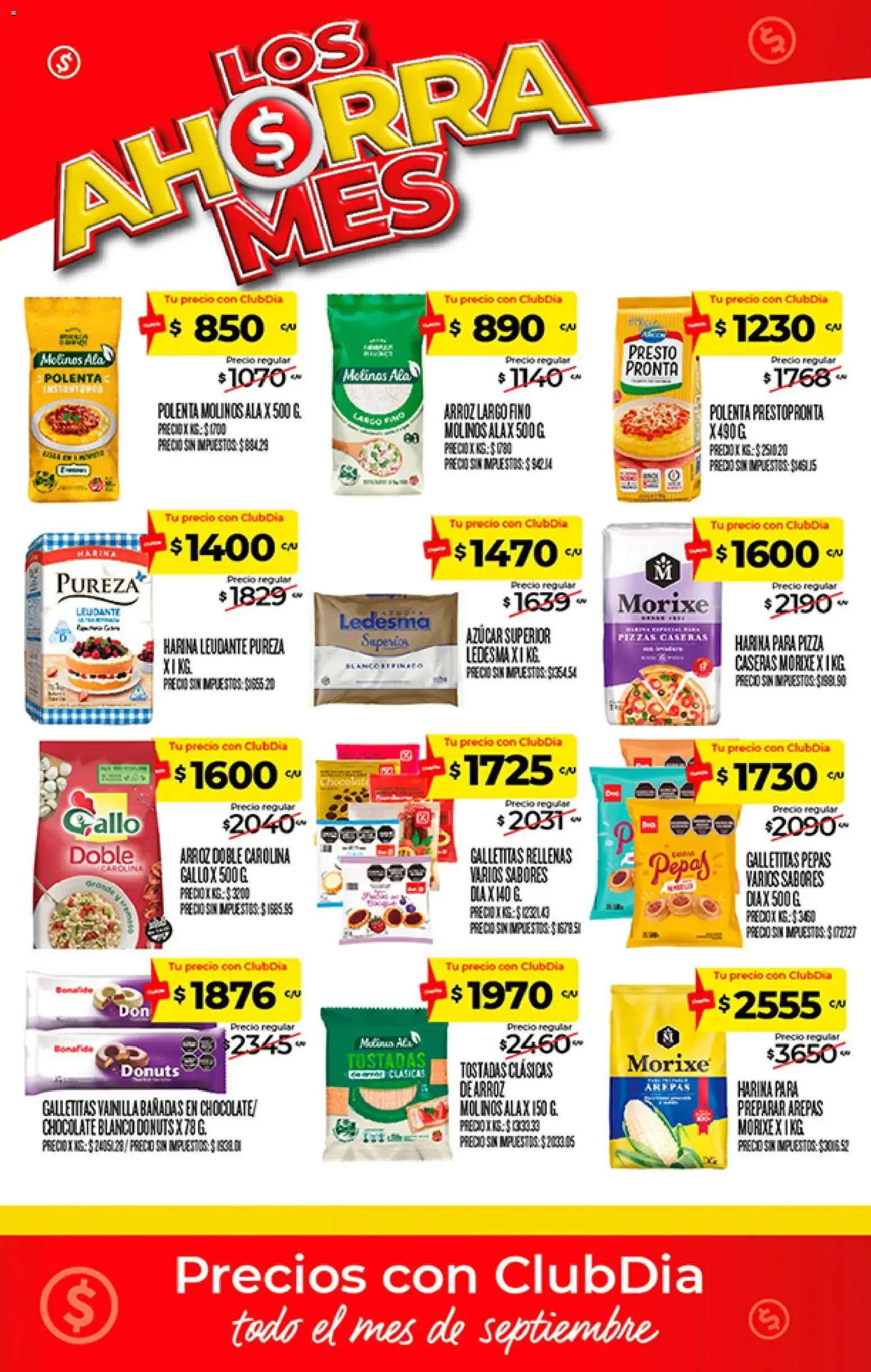 Ofertas de Supermercado DIA - Los Ahorra Mes de Septiembre 1 de septiembre al 30 de septiembre 2026 - Página 4 del catálogo