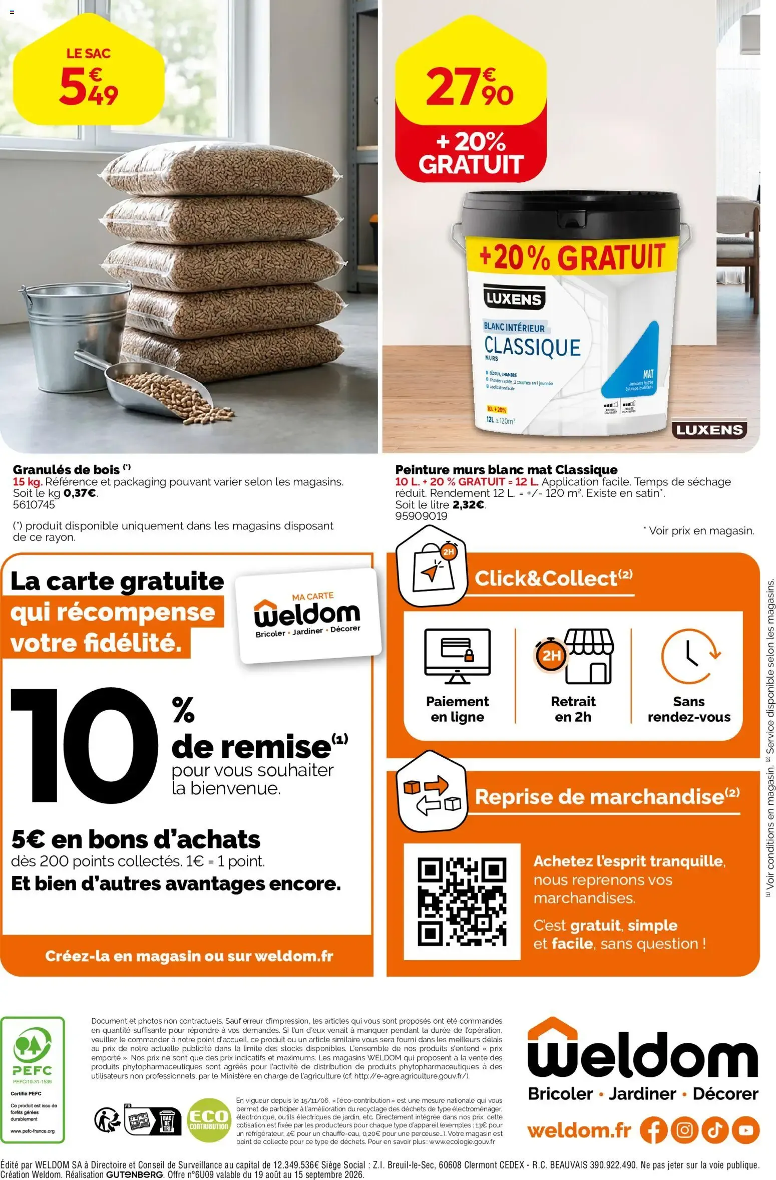 Weldom catalogue à partir du 19/08/2026 - promo en ligne du 19 août au 15 septembre 2026 - Catalogue page 8