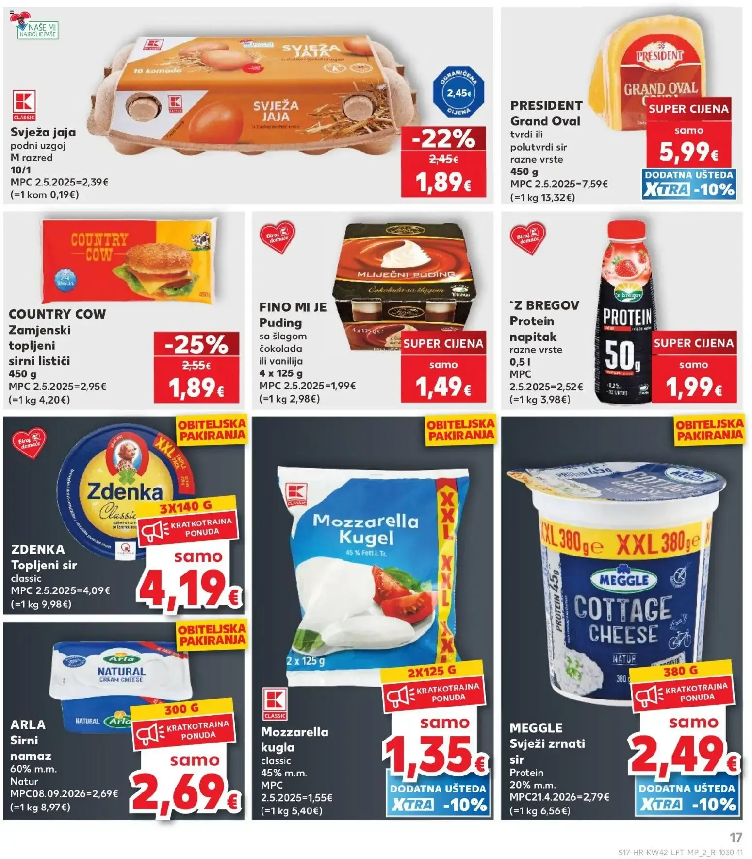 Katalog Kaufland Katalog novi od 14.10.2026 na listanje > letak digitalni od 14. listopada do 20. listopada 2026. - Pregled Stranica 17
