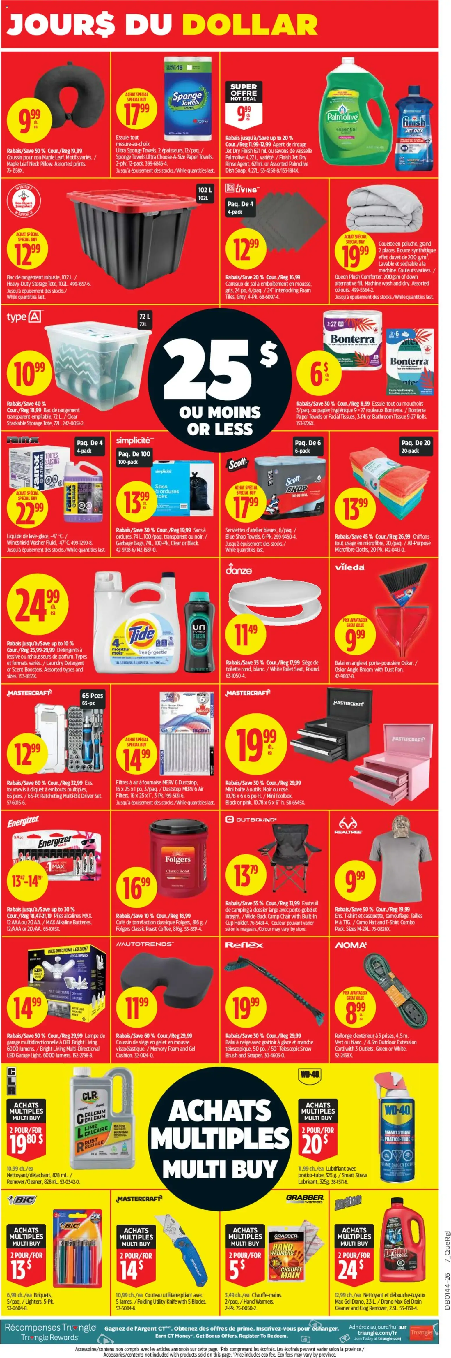 Canadian Tire circulaire - Jours du dollar from Oct 29, 2026 > weekly specials & deals from October 29 to November 4 2026 - flyer page 2