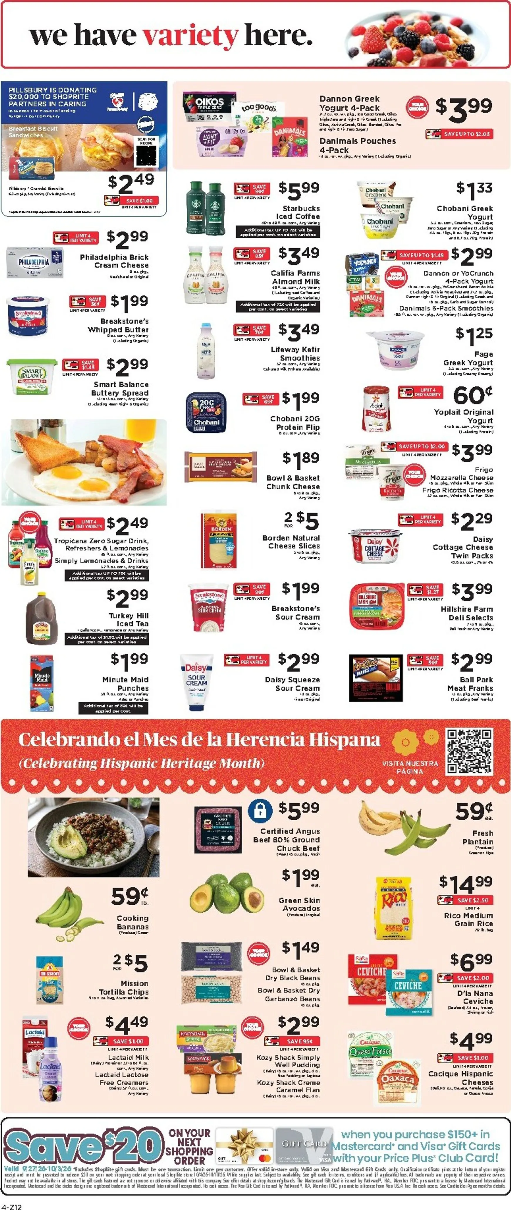 Weekly ad Current ShopRite leaflet valid from Sunday 09/27/2026 to Saturday 10/03/2026 from September 27 to October 3 2026 - Page 5