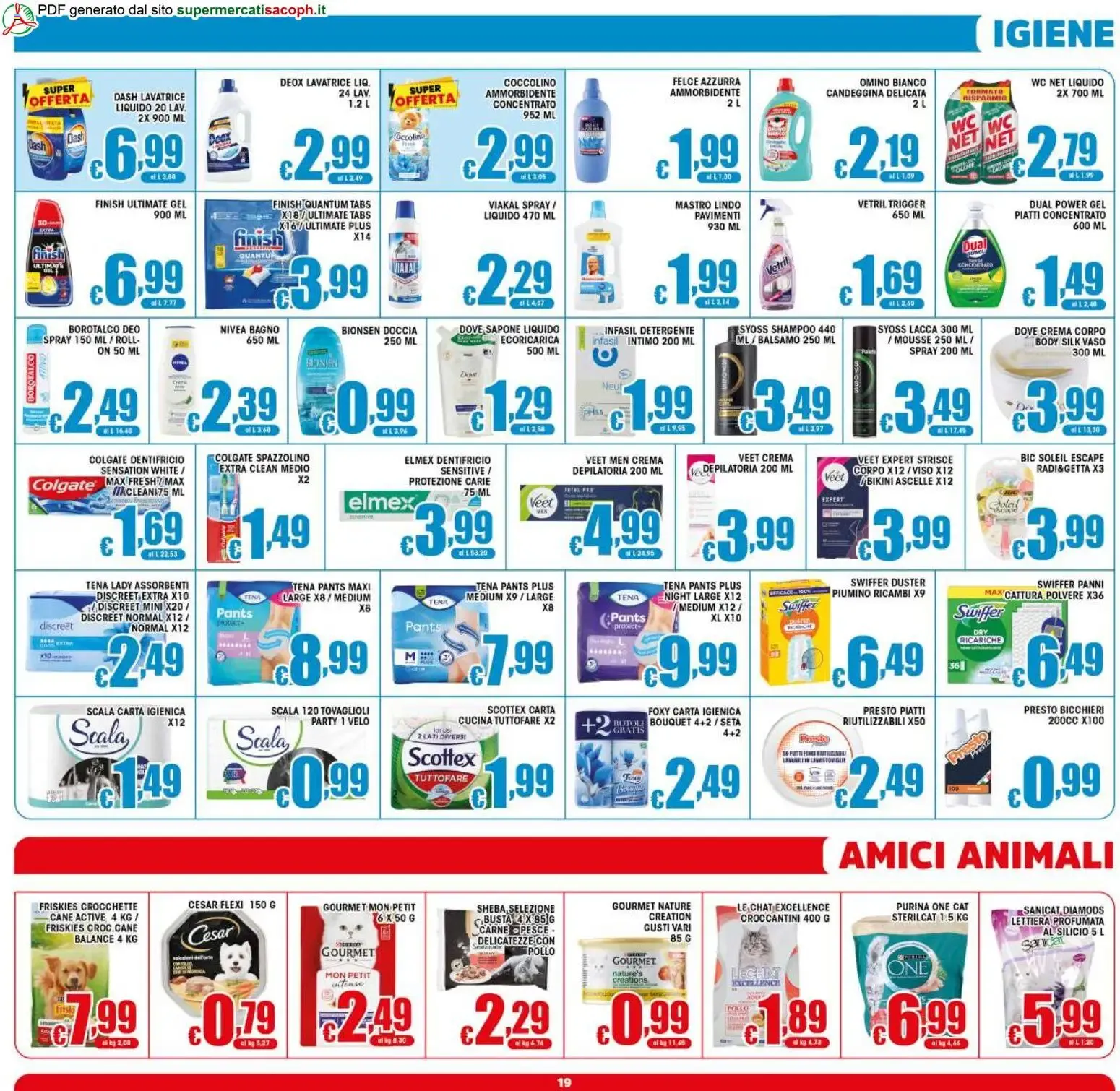 Sacoph volantino dal 10/07/2026 - online Offerte da 10 luglio a 21 luglio di 2026 - Pagina del volantino 19
