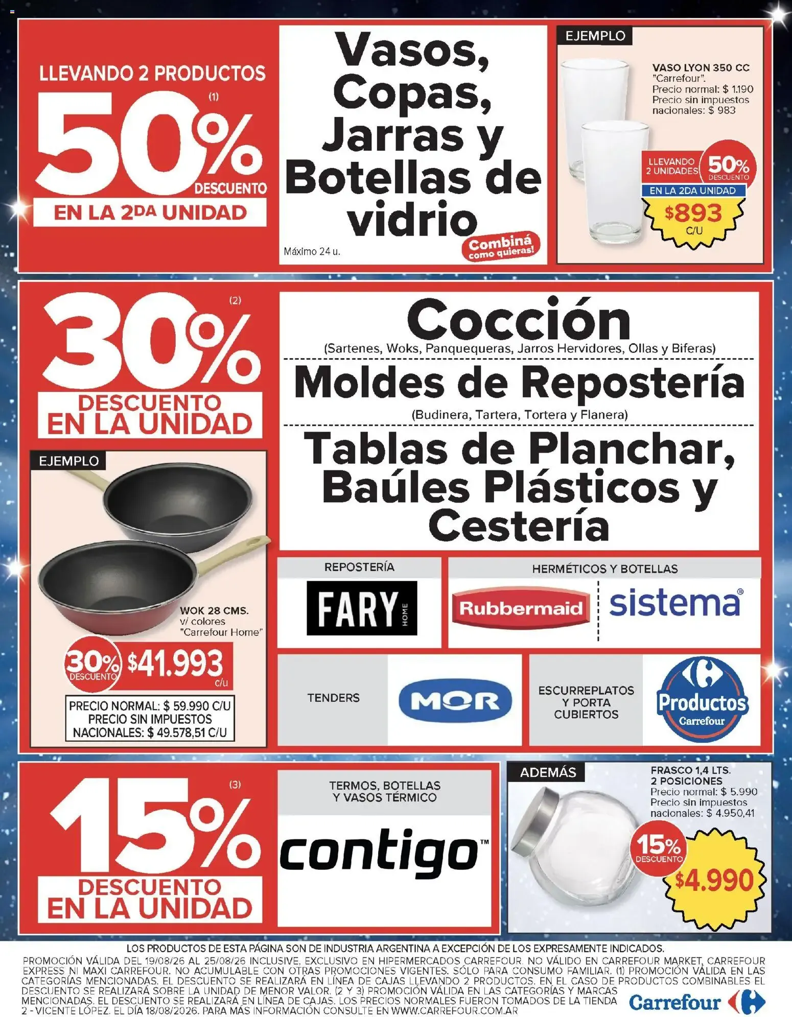 Ofertas de Carrefour Ahorro Gigante: Ofertas Hiper y Market 19 de agosto al 25 de agosto 2026 - Página 22 del catálogo