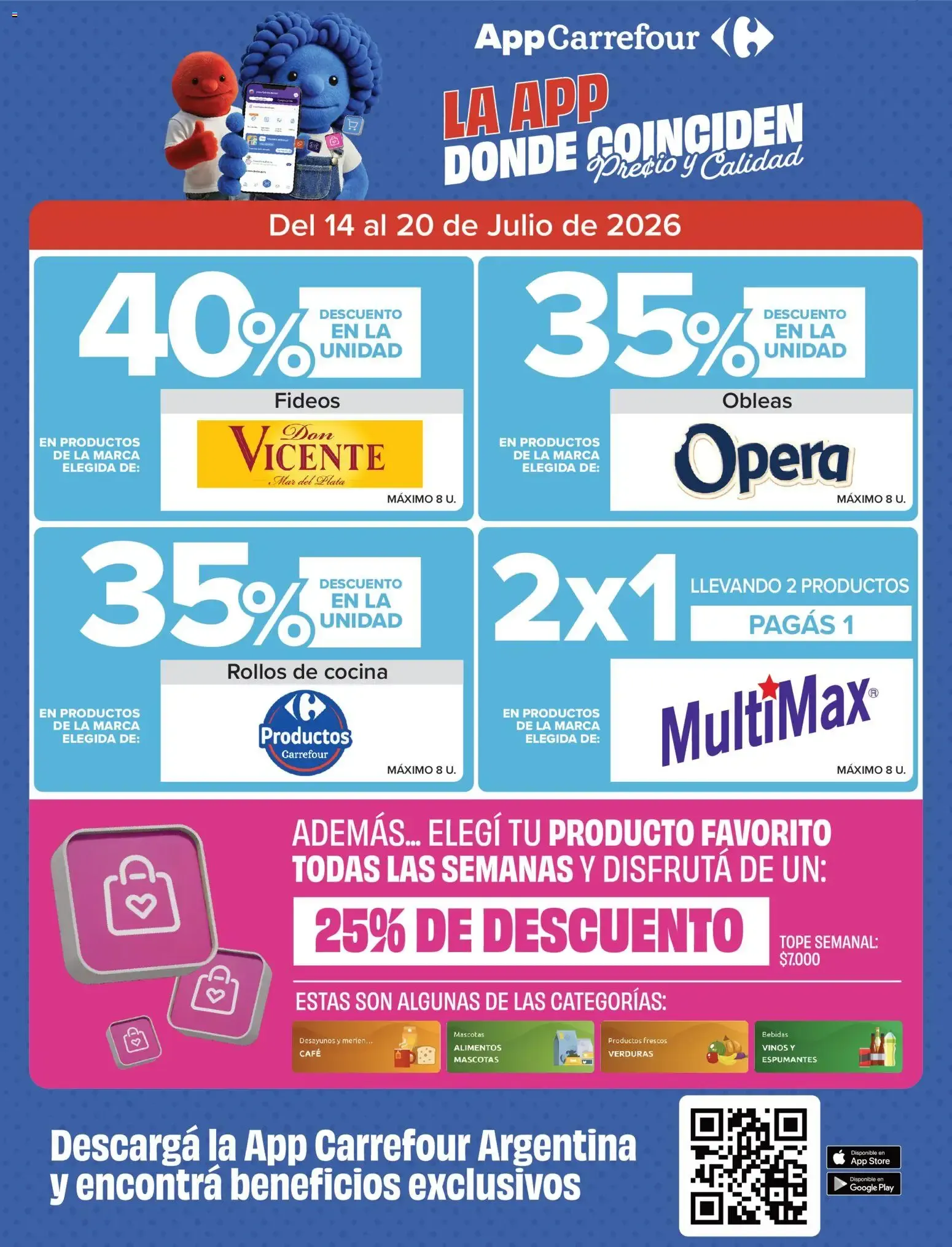 Ofertas de Carrefour ofertas || del 14/07/2026 - 21/07/2026 || Promociones 14 de julio al 20 de julio 2026 - Página 3 del catálogo