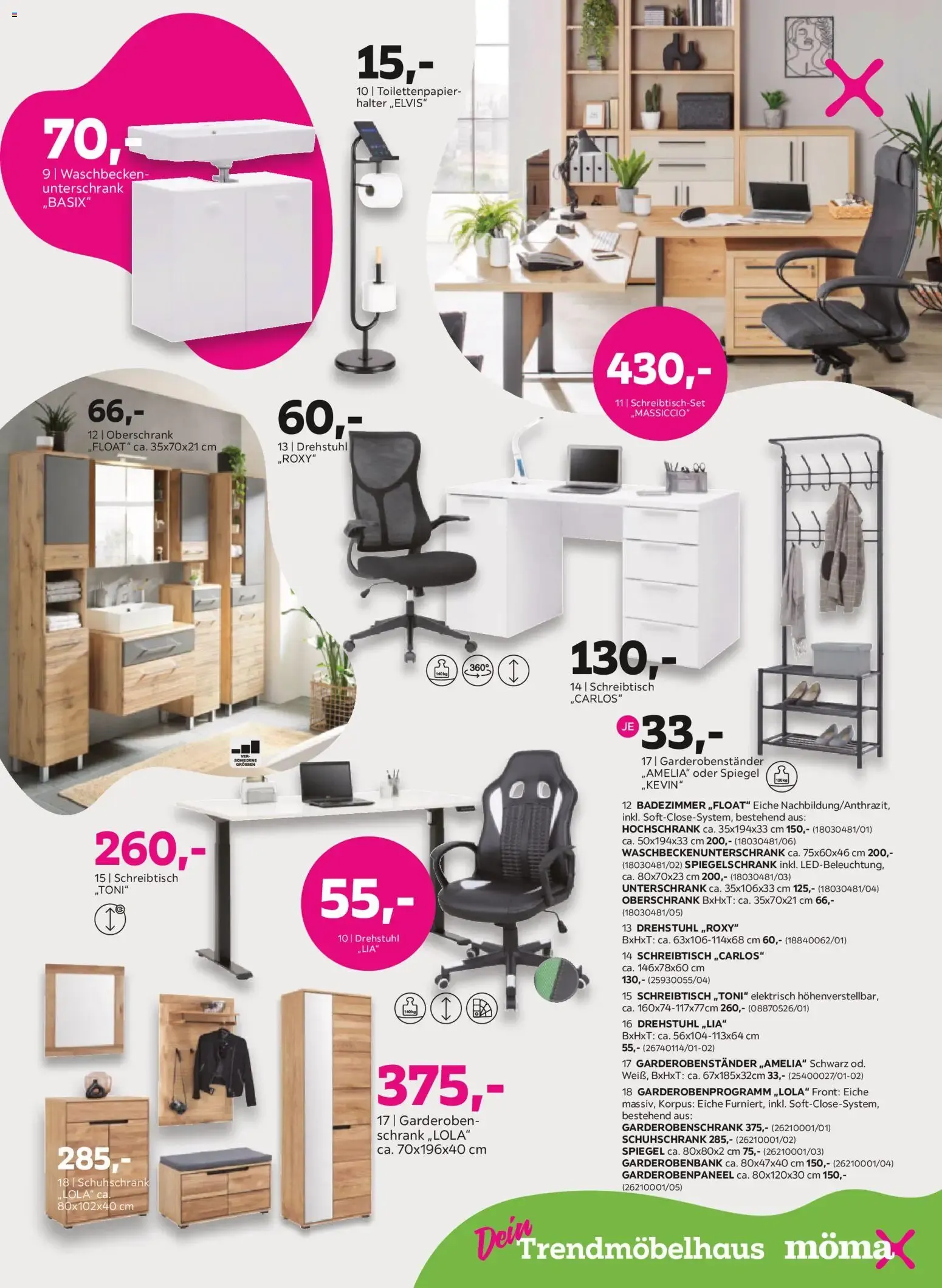 Mömax: Bei den Trends haut's dir den VOGEL raus! 20% Trendbonus sparen von 28. September bis 5. Oktober 2026 - Prospekt seite 11