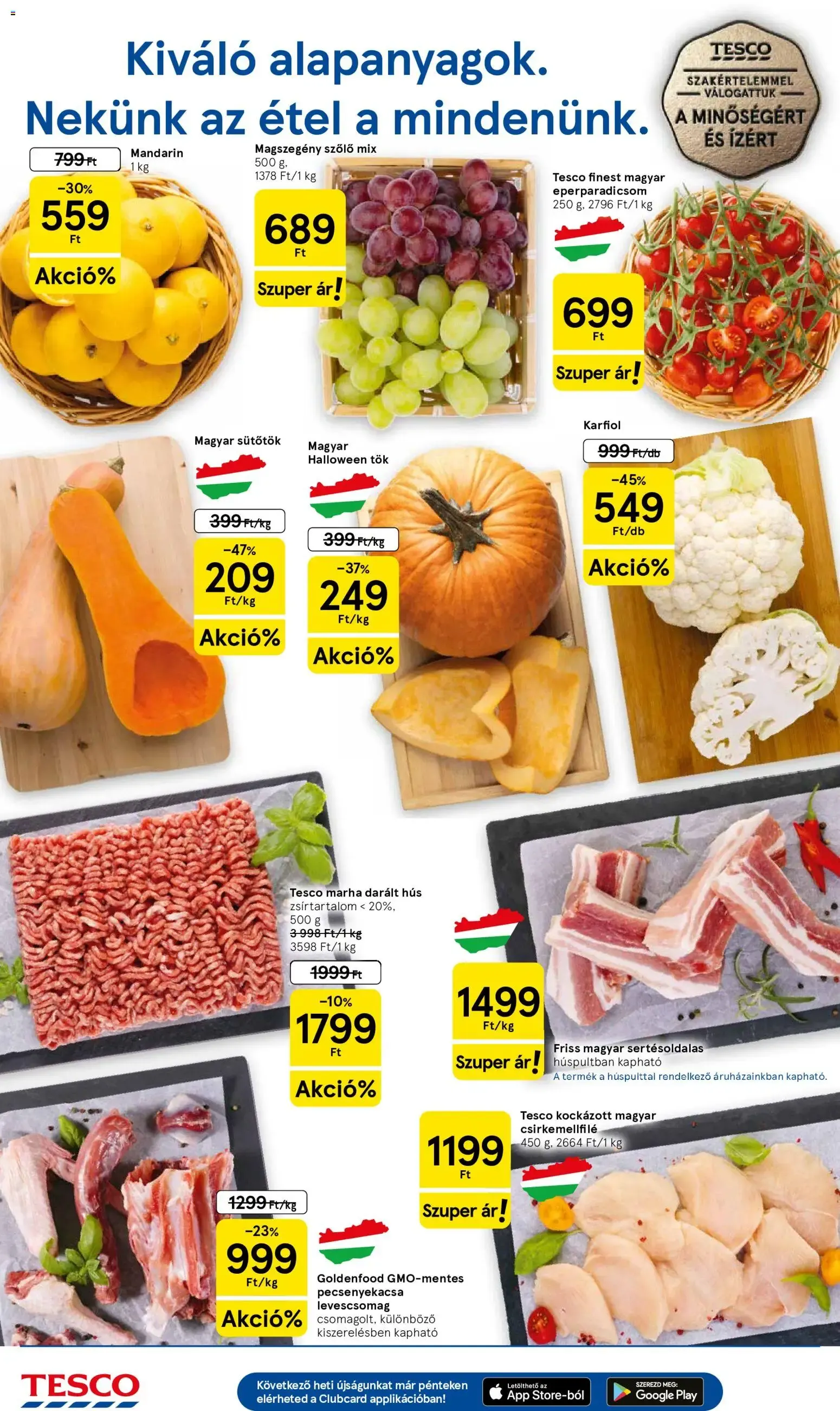 Katalógus Tesco Szupermarket akciós újság - 2026.10.15.-tól - online október 15.-tól október 18.-ig 2026. - Oldal 2
