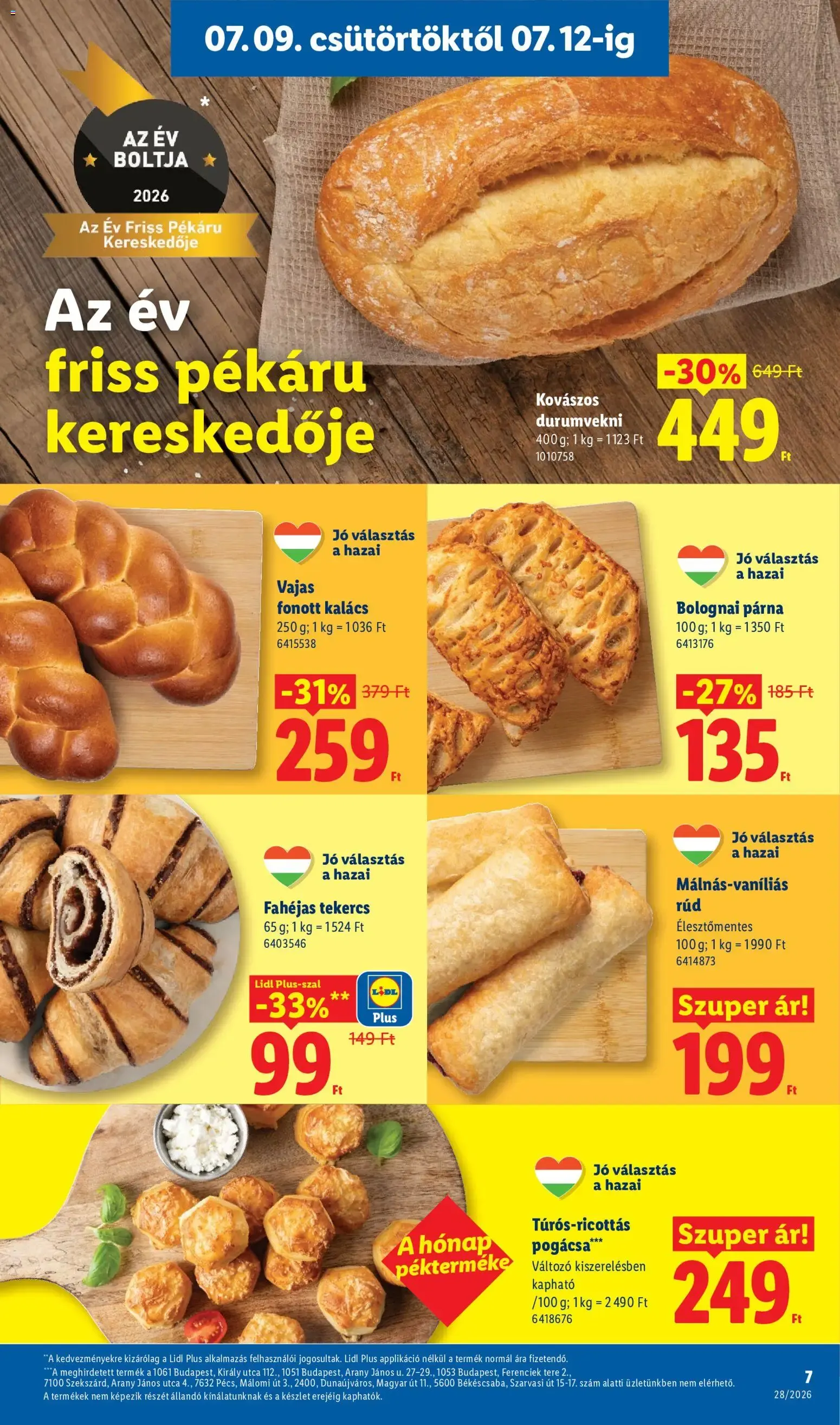 Katalógus Lidl akciós újság - 2026.07.09. -tól/töl > akció, lapozható szórólap 🛍️ július 9.-tól július 15.-ig 2026. - Oldal 7