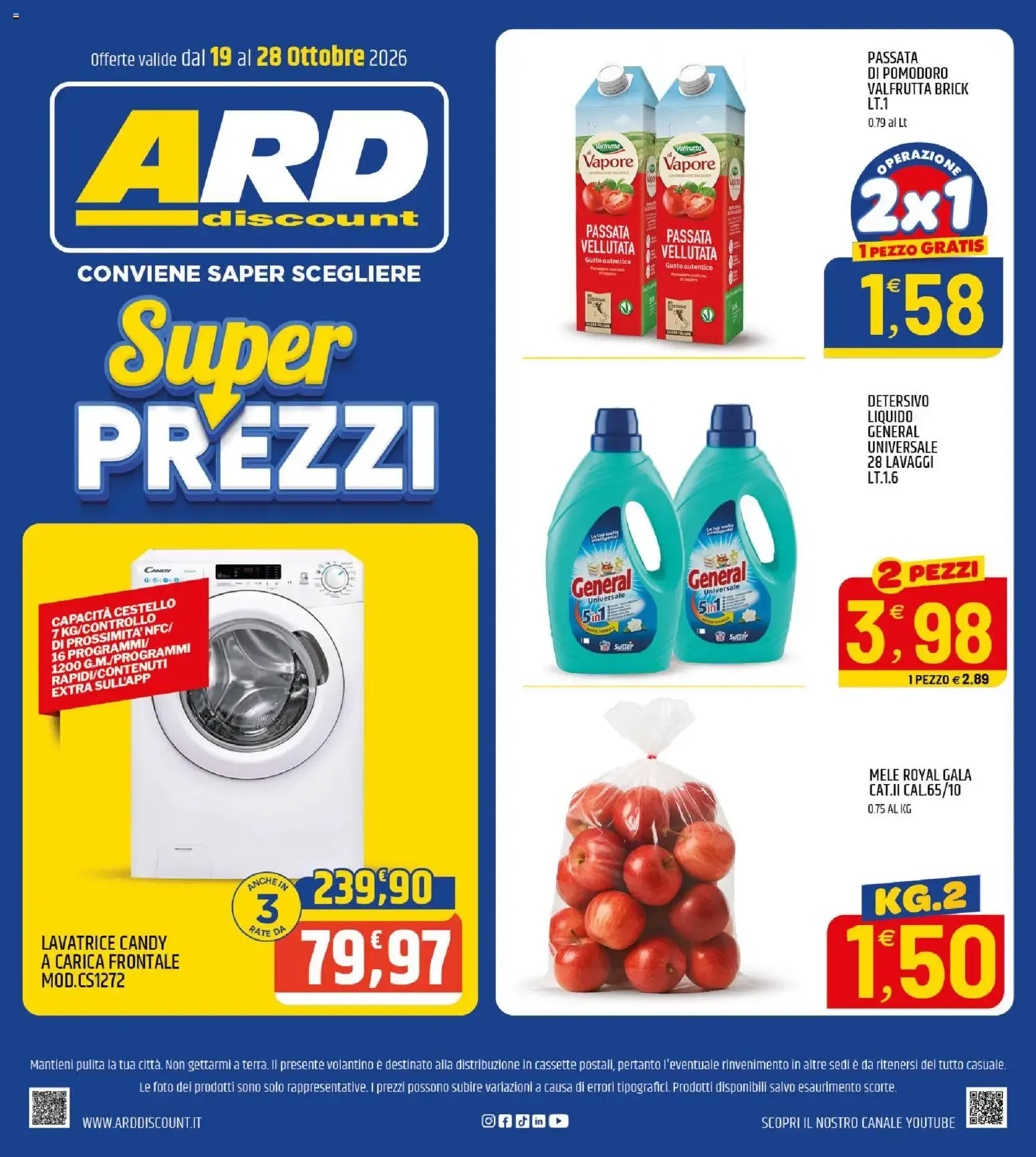 ARD discount Super Prezzi da 19 ottobre a 28 ottobre di 2026 - Pagina del volantino 20