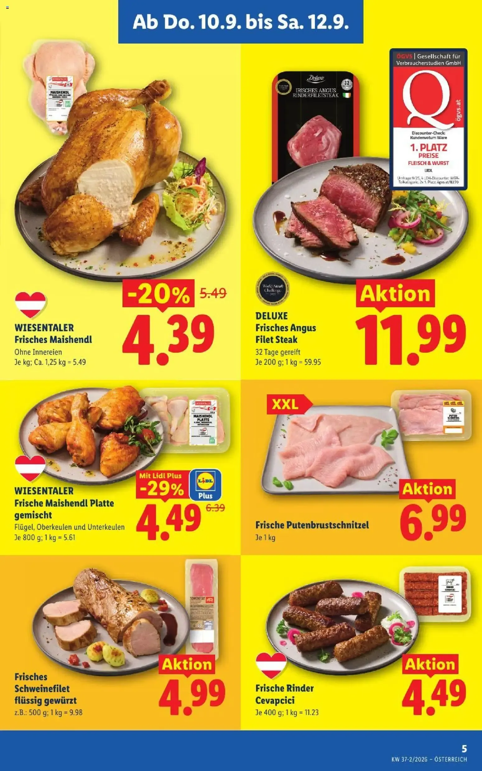 Lidl - Flugblatt ab 10.09.2026 - Angebote ab donnerstag von 10. September bis 12. September 2026 - Flugblätt seite  7