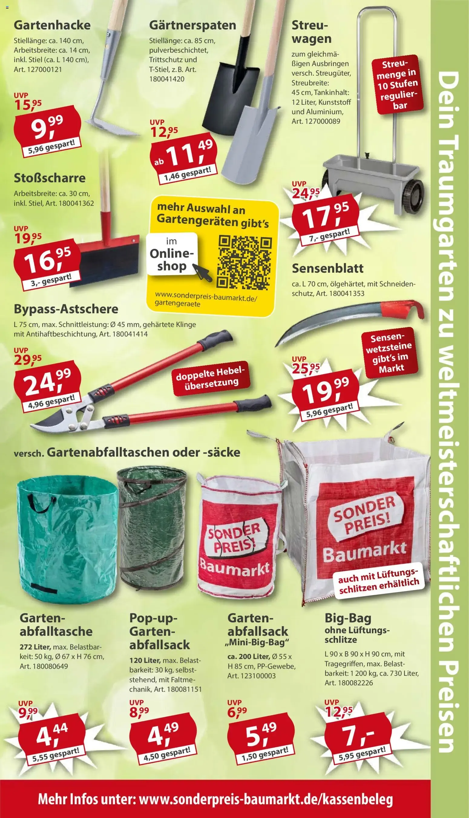 Sonderpreis Baumarkt Prospekt (ab 13.06.2026) zum Blättern von 13. Juni bis 19. Juni 2026 - Prospekt seite 11