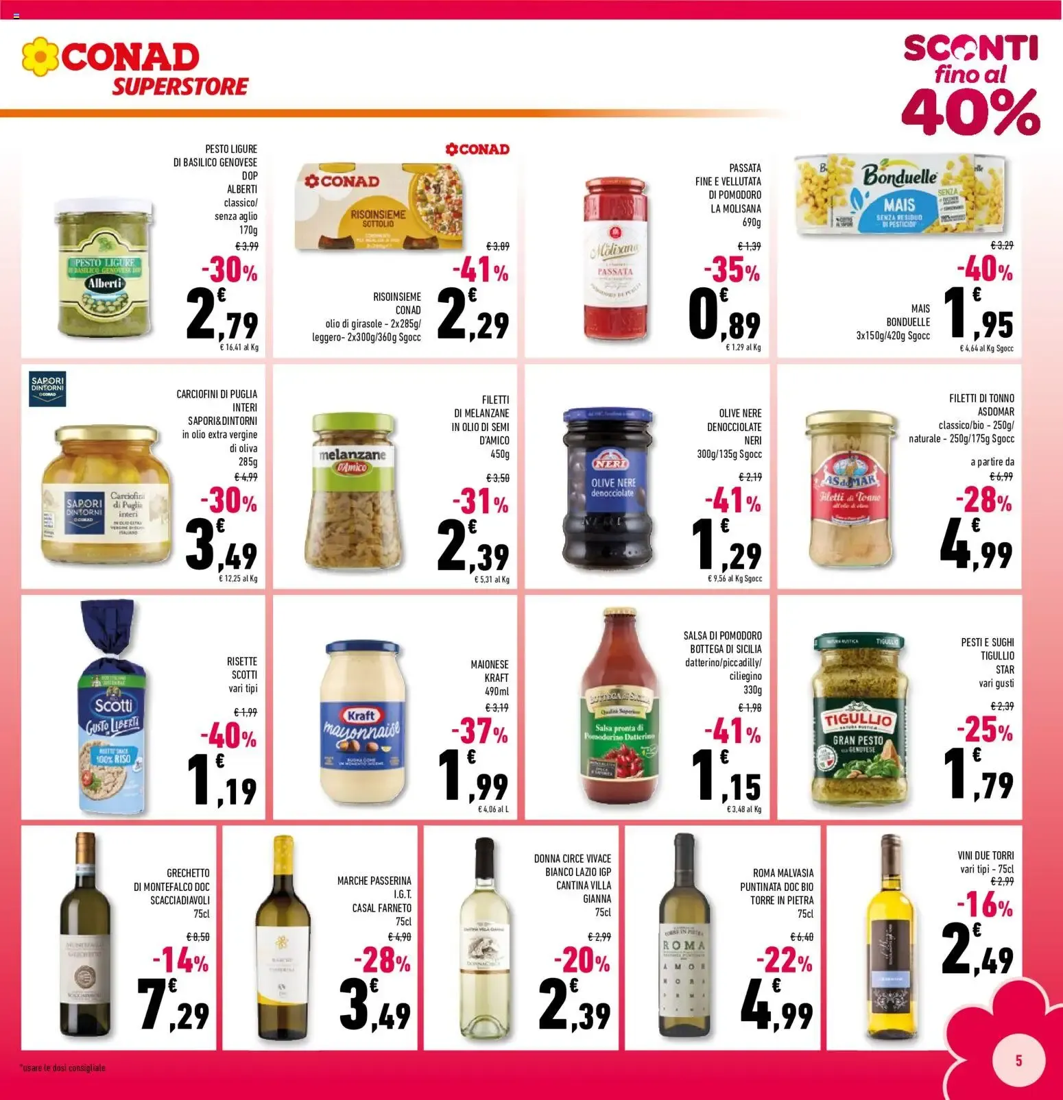 Volantino Conad dal 26/08/2026 > Anteprima da 26 agosto a 6 settembre di 2026 - Pagina del volantino 5