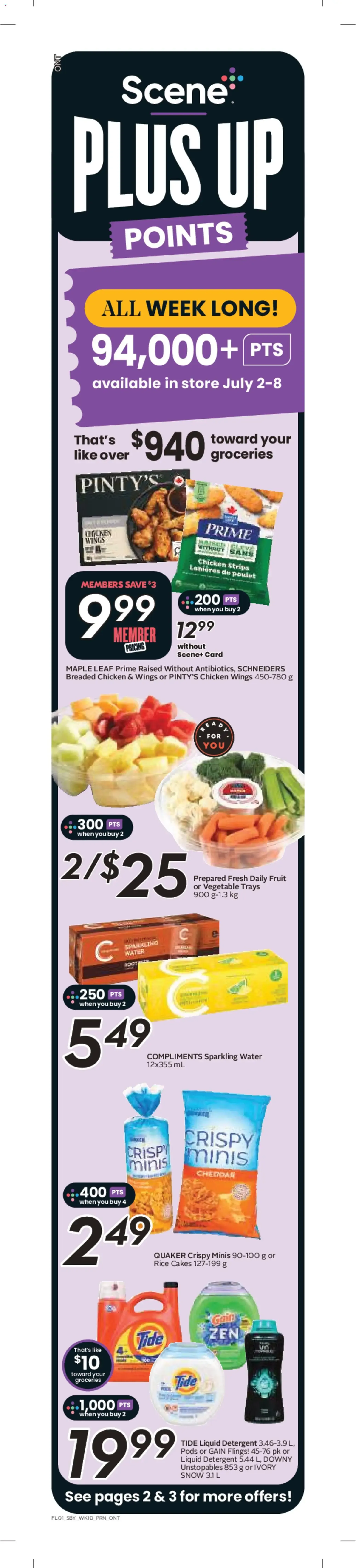 Sobeys weekly flyer / circulaire from Jul 2, 2026 > weekly specials & deals from July 2 to July 8 2026 - flyer page 2