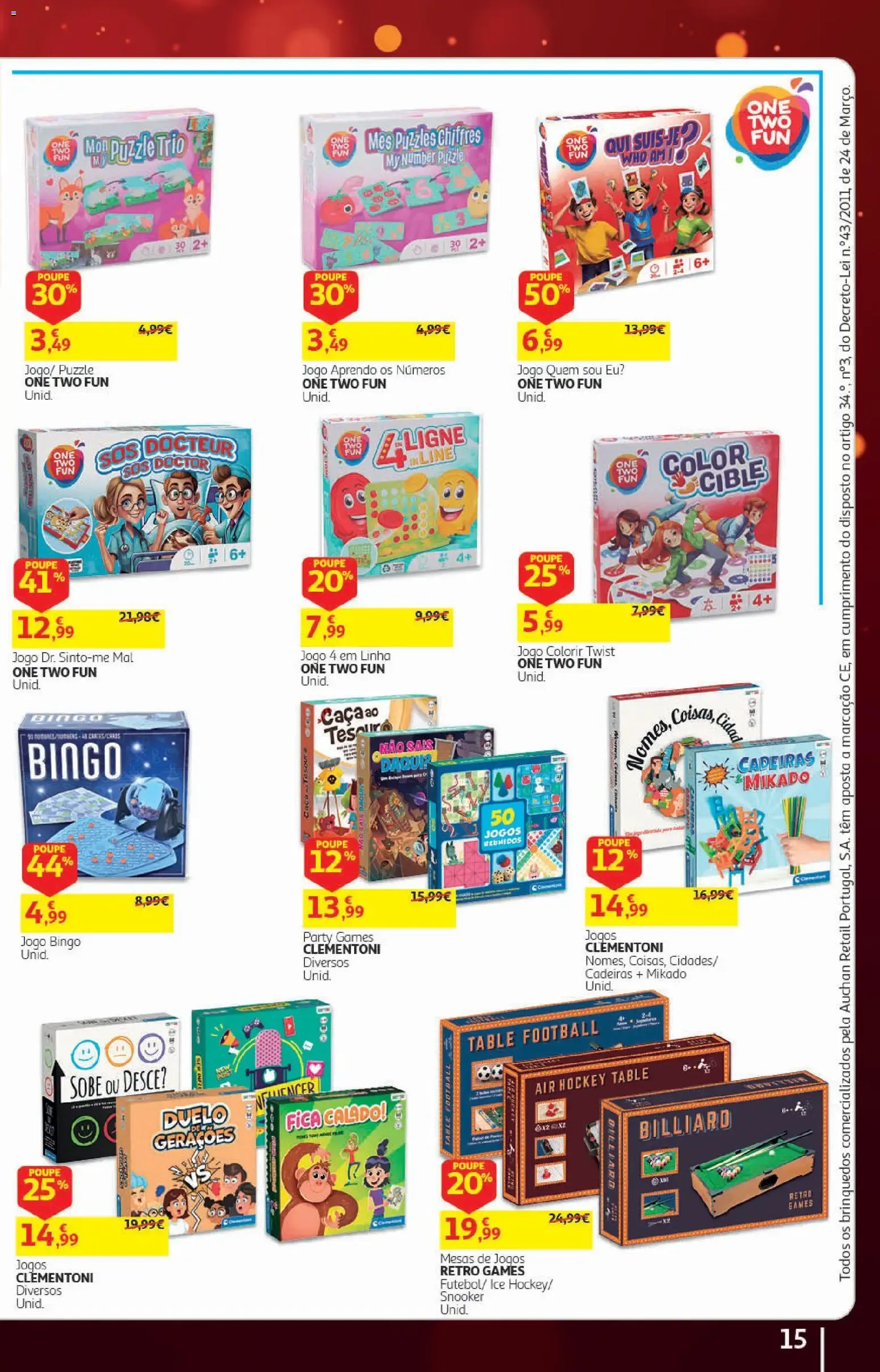 Folheto Auchan Halloween » de 21/10/2026 - 31/10/2026 de 21 de outubro até 31 de outubro 2026 - Pagina 15