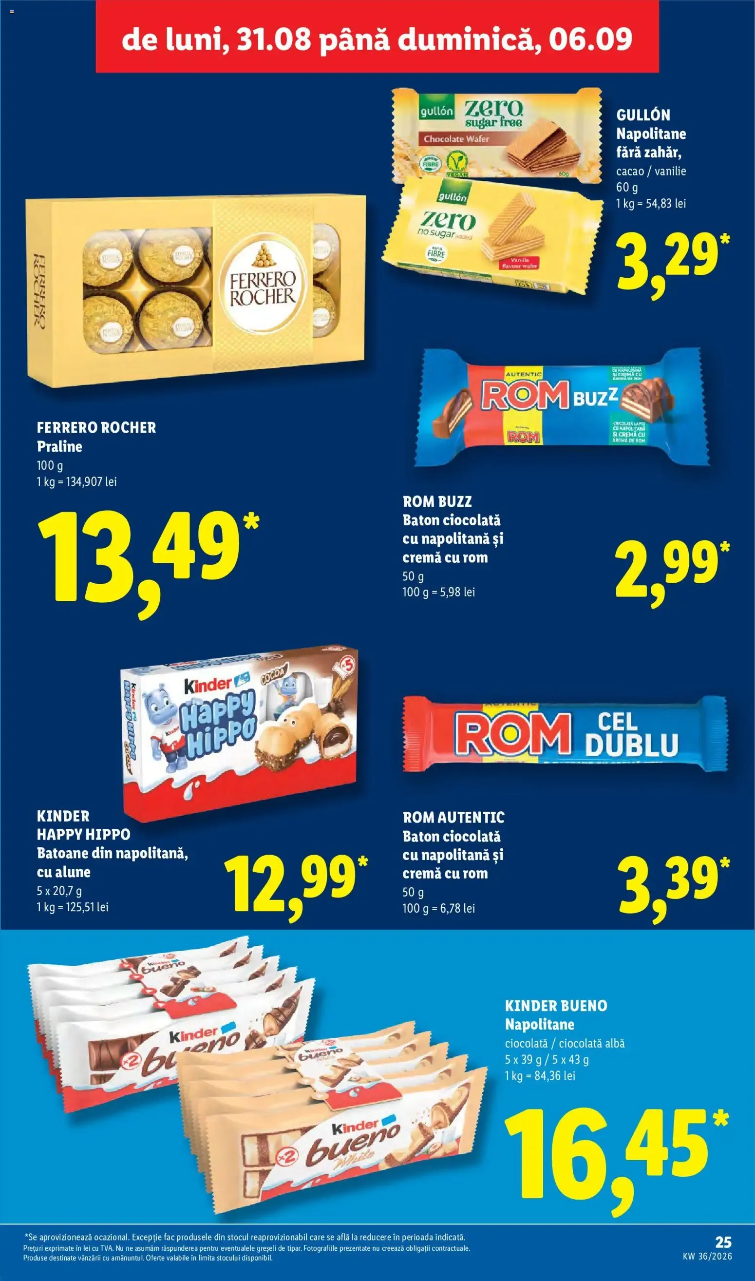 Catalog Catalog LIDL 31.08.2026 - Oferta și Revista online de la 31 august până la 6 septembrie 2026 - Revista Pagina 25