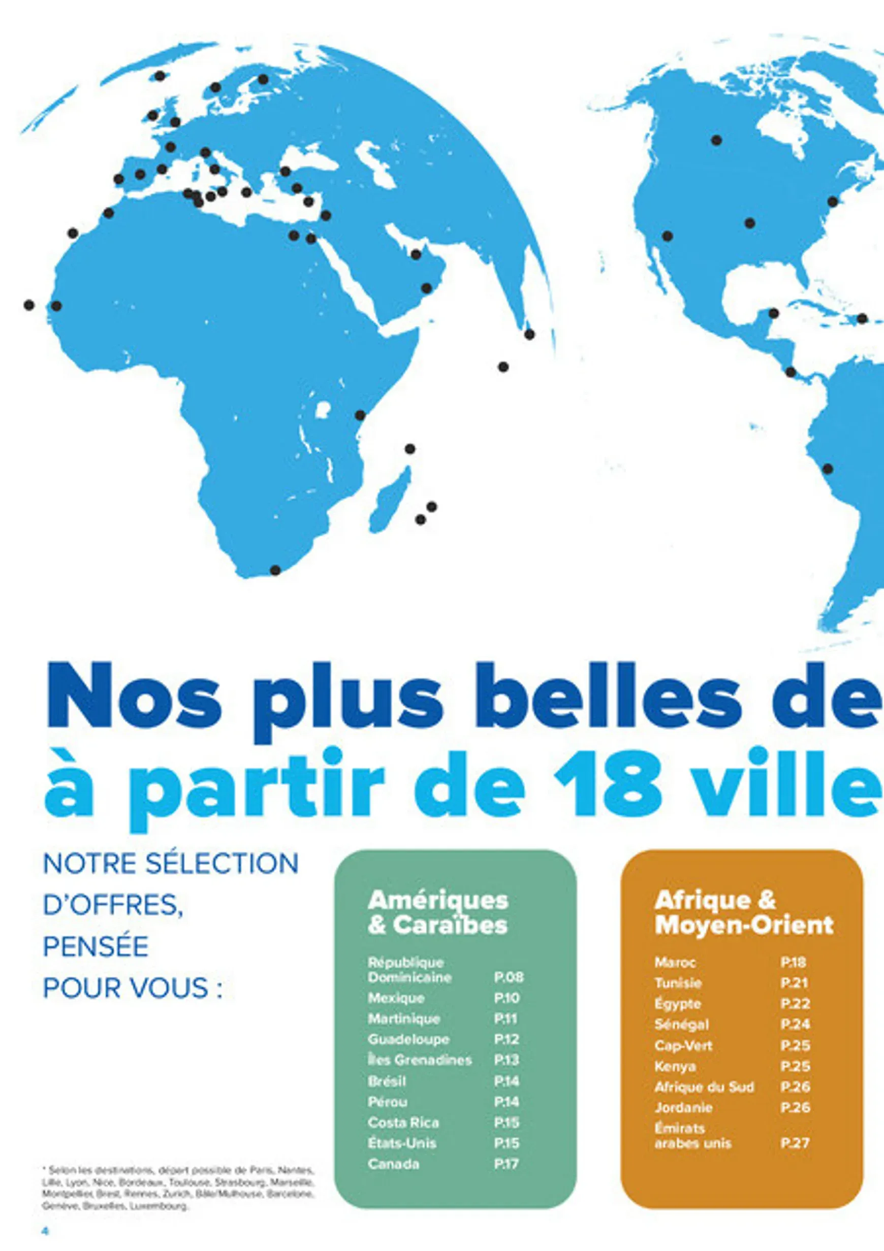 Carrefour Voyages - Créations Voyages (Automne-Hiver 2026-2027) du 1 septembre au 31 mars 2027 - Catalogue page 4