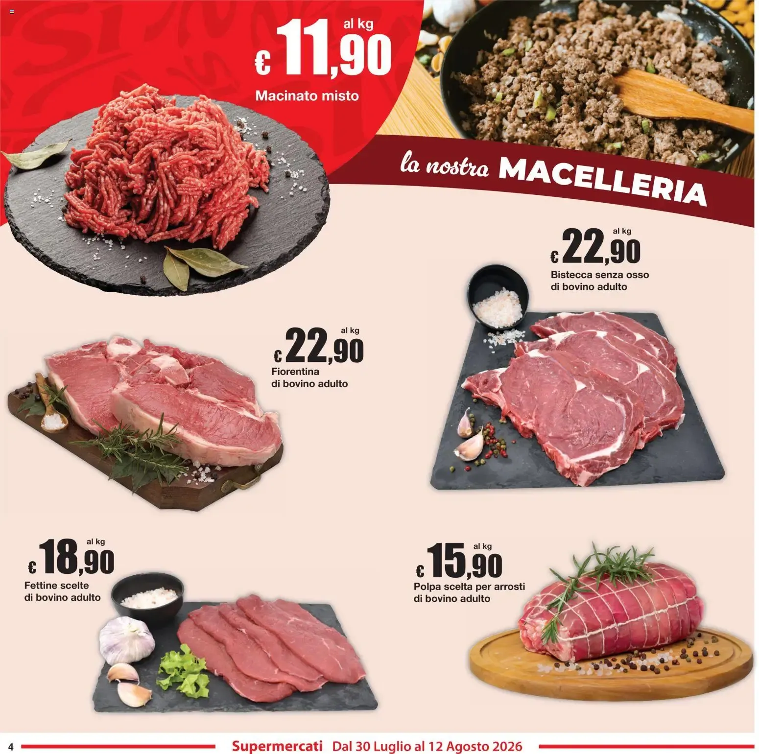 Sì con Te volantino dal 30/07/2026 - online Offerte da 30 luglio a 12 agosto di 2026 - Pagina del volantino 4