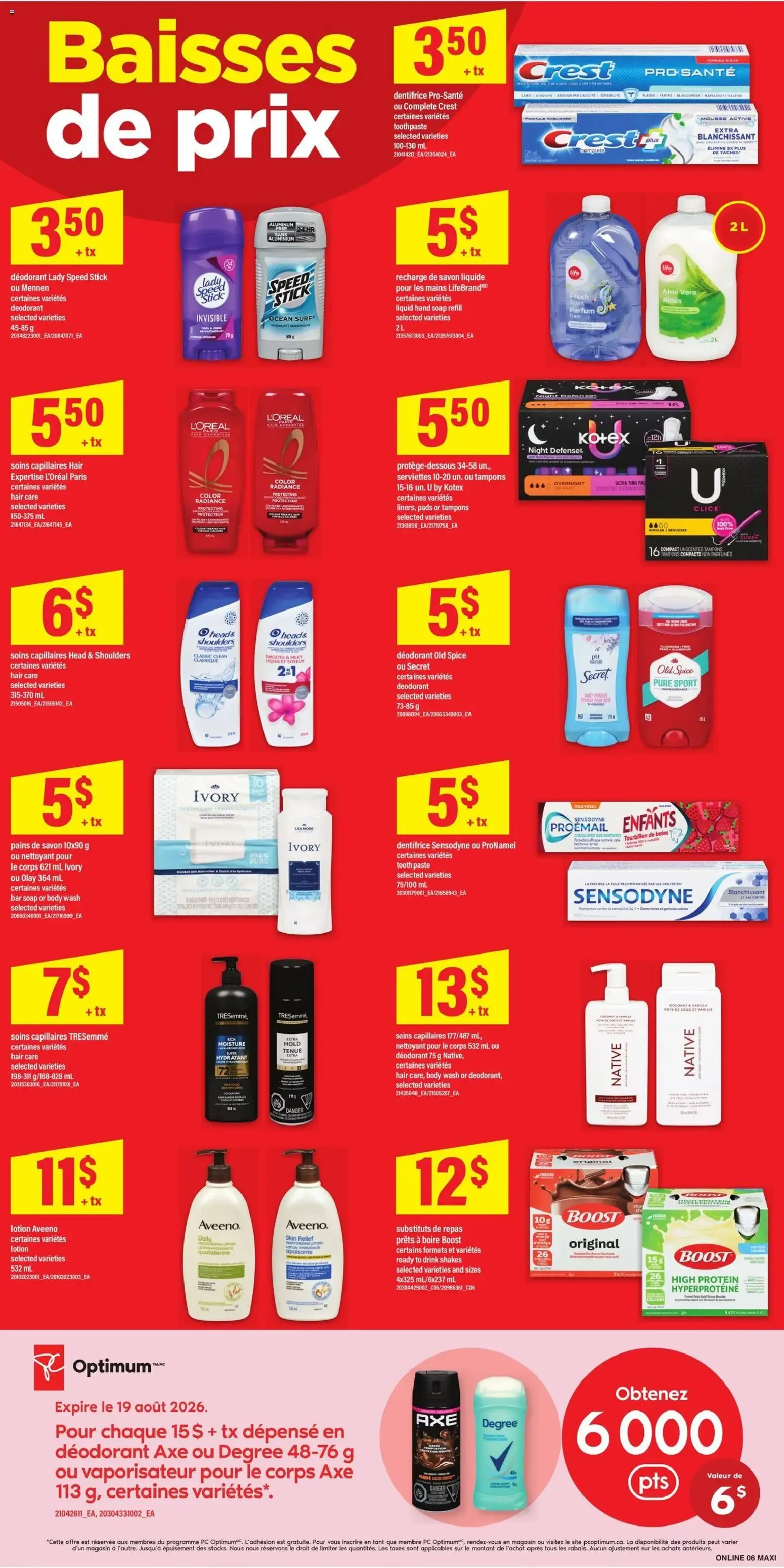 Maxi weekly flyer / circulaire from Aug 13, 2026 > weekly specials & deals from August 13 to August 19 2026 - flyer page 9