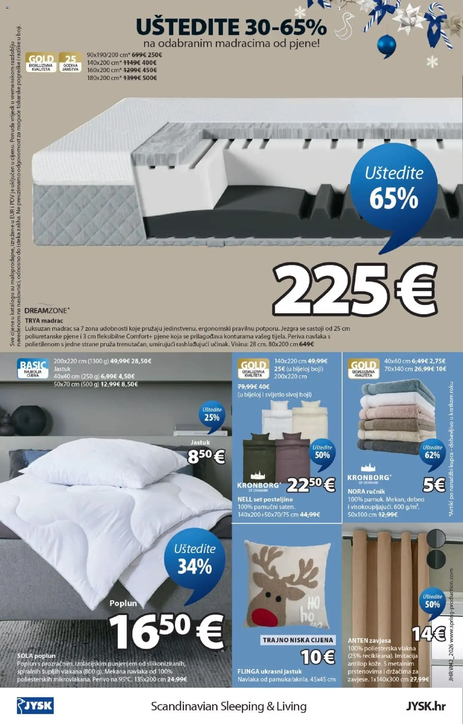 Katalog JYSK: Izvršne skandinavske božićne ponude i popusti do 50% en muebles od 14. listopada do 29. studenoga 2026. - Pregled Stranica 16