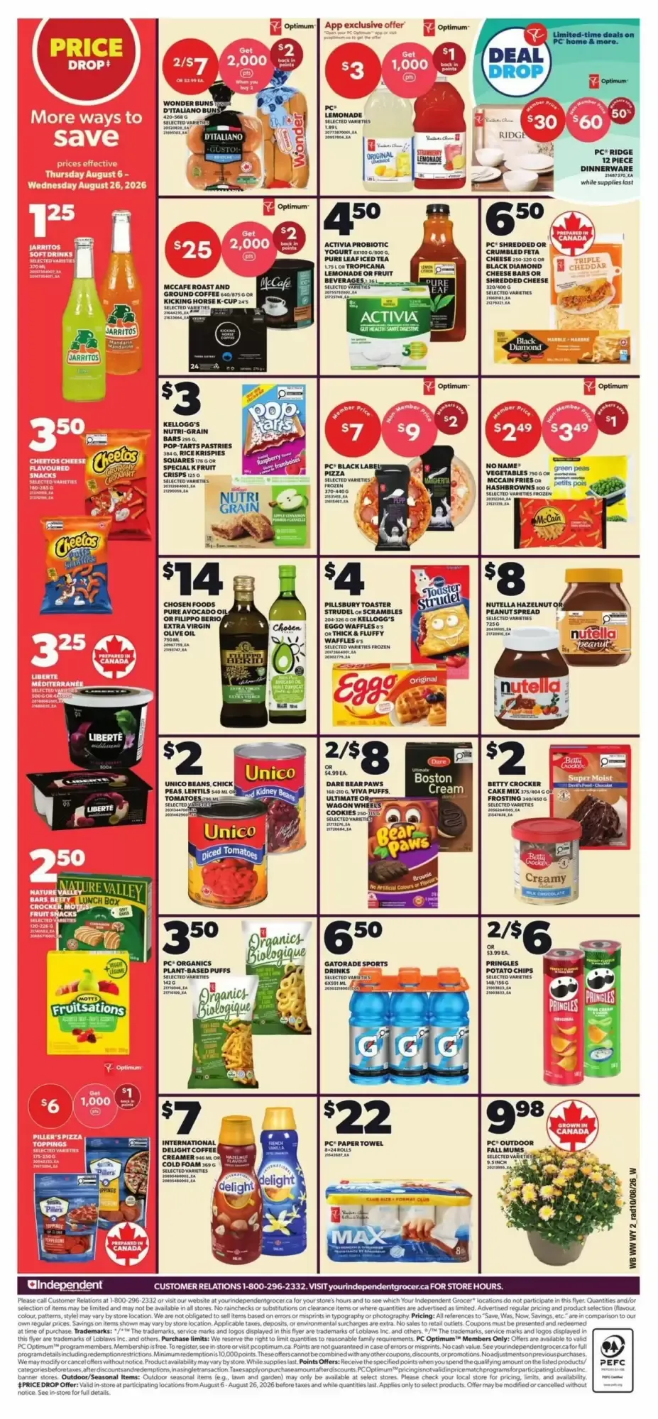 Independent Grocer flyer week 33 from August 13 to August 19 2026 - flyer page 2