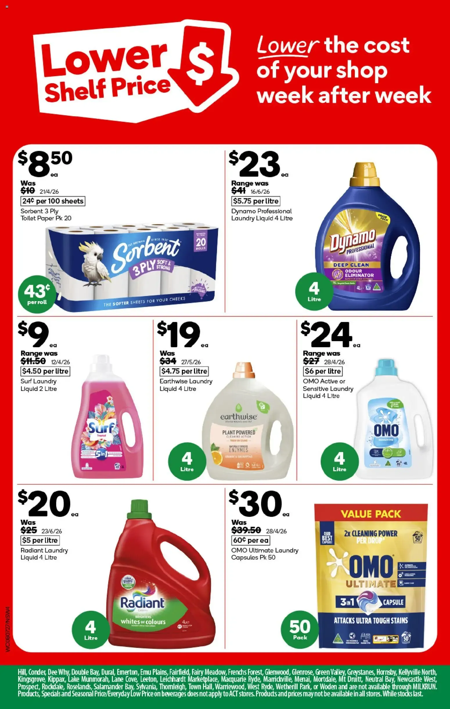 Woolworths catalogue valid from 08/07/2026 > Online Australia - Catalogue valid from 8 July to 14 July 2026 - page 4