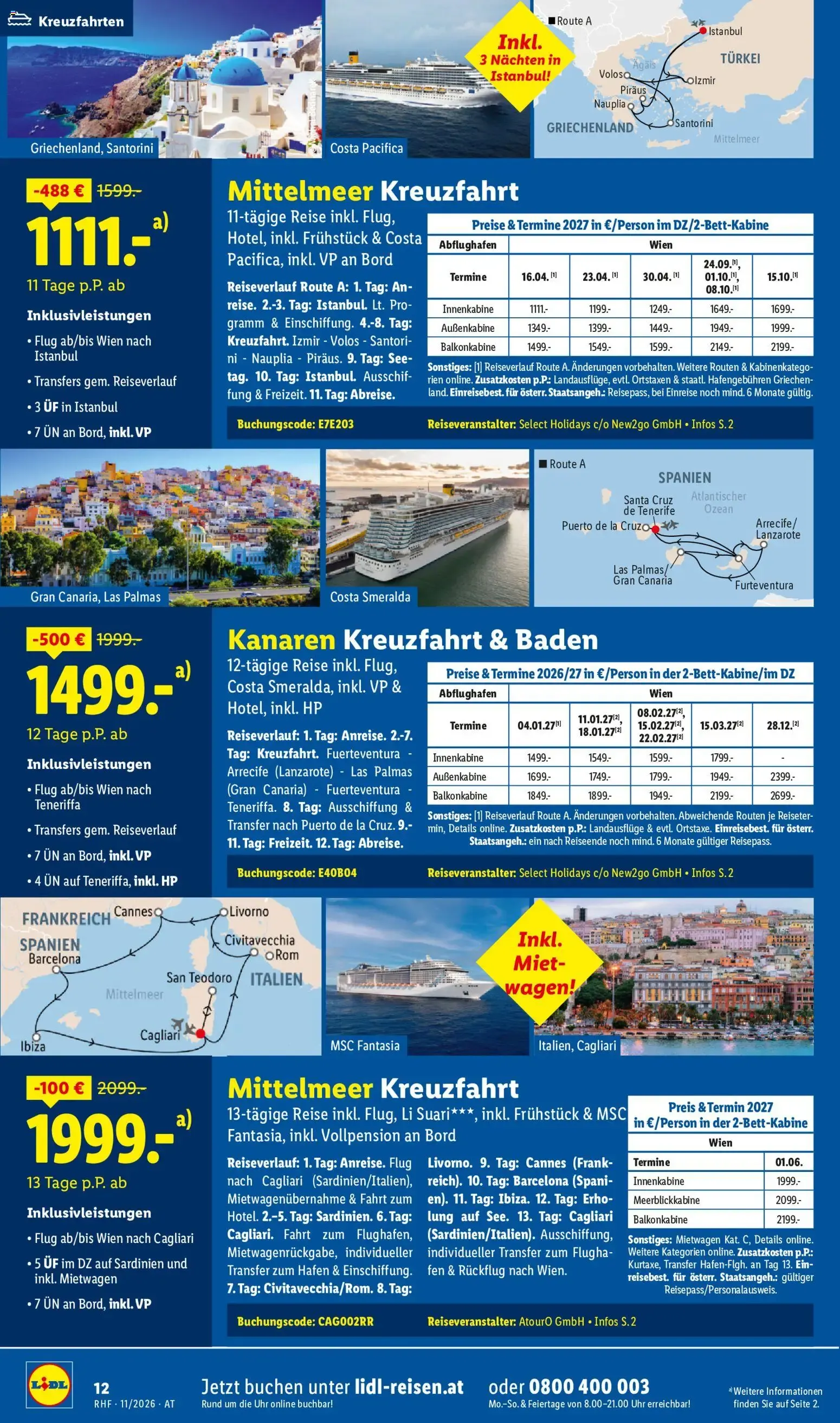 Lidl Buchbar ab 28.10.2026 - Angebote ab donnerstag von 28. Oktober bis 30. November 2026 - Flugblätt seite  12