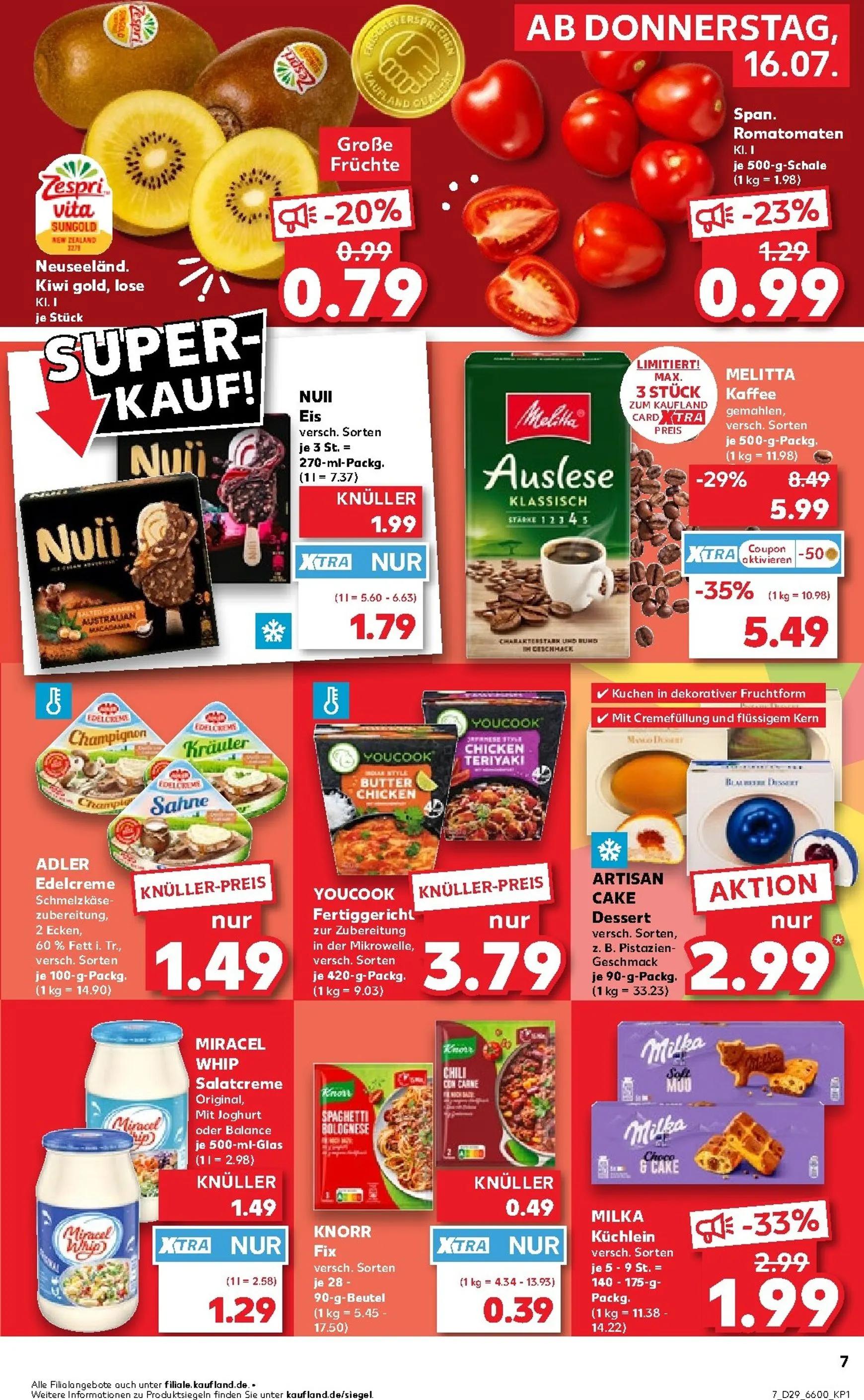 Kaufland Prospekt nächste Woche – von Donnerstag 16.07.2026 bis Mittwoch 22.07.2026 von 16. Juli bis 22. Juli 2026 - Prospekt seite 8