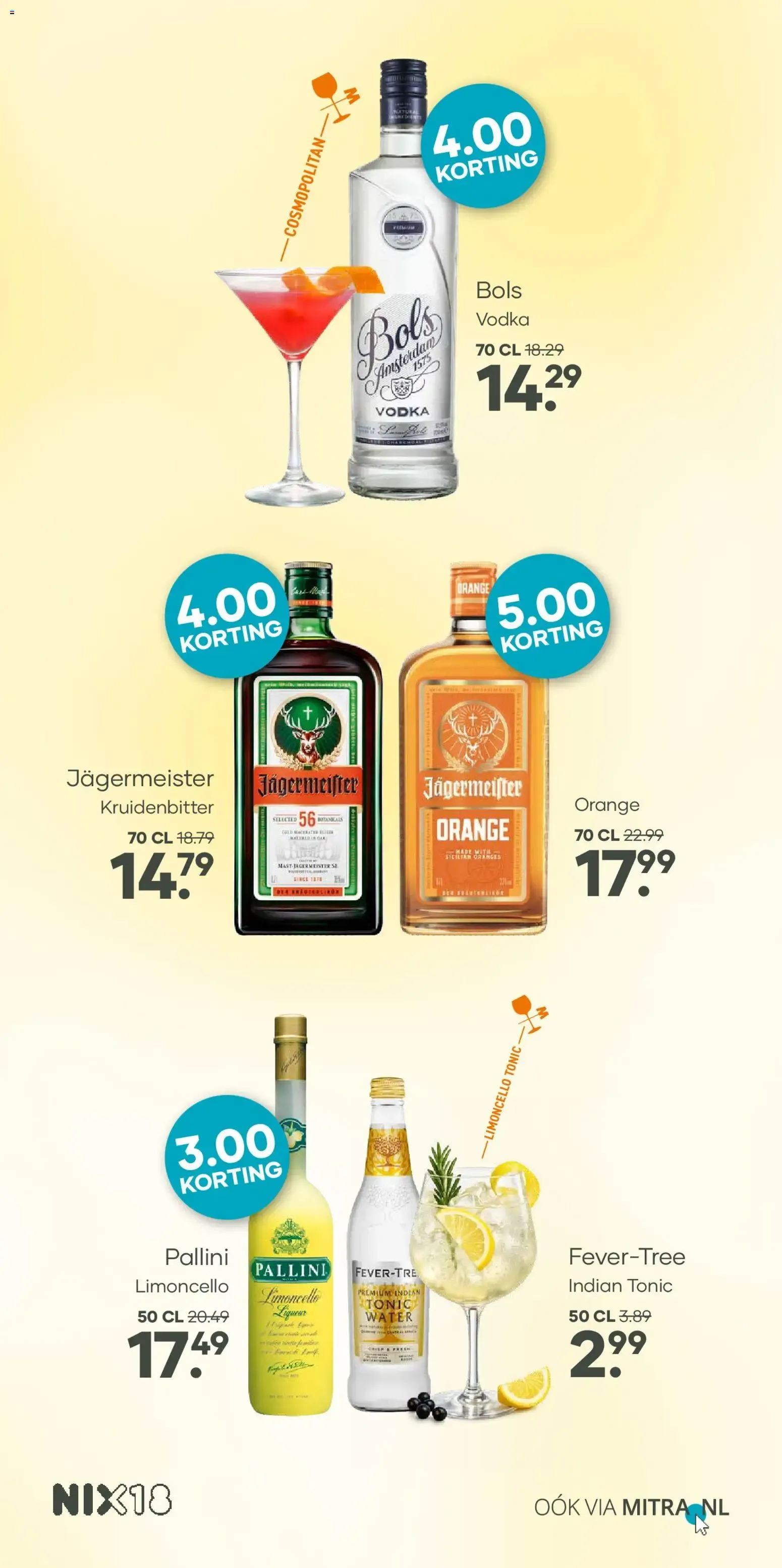 Mitra - Liters met 25% korting op sterke drank van 22 juni tot 5 juli 2026 - Folder pagina 8