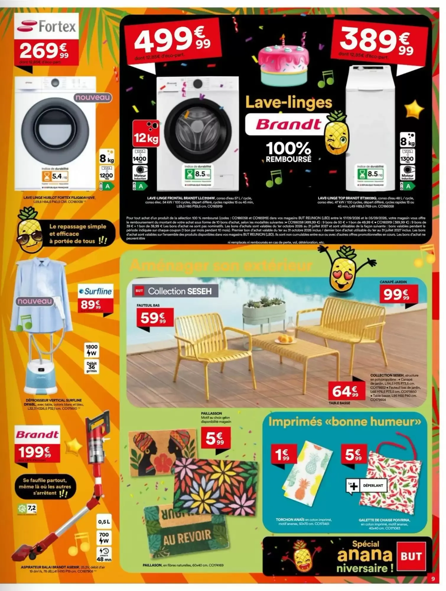Joyeux Anana Niversaire! du 17 août au 5 septembre 2026 - Catalogue page 9
