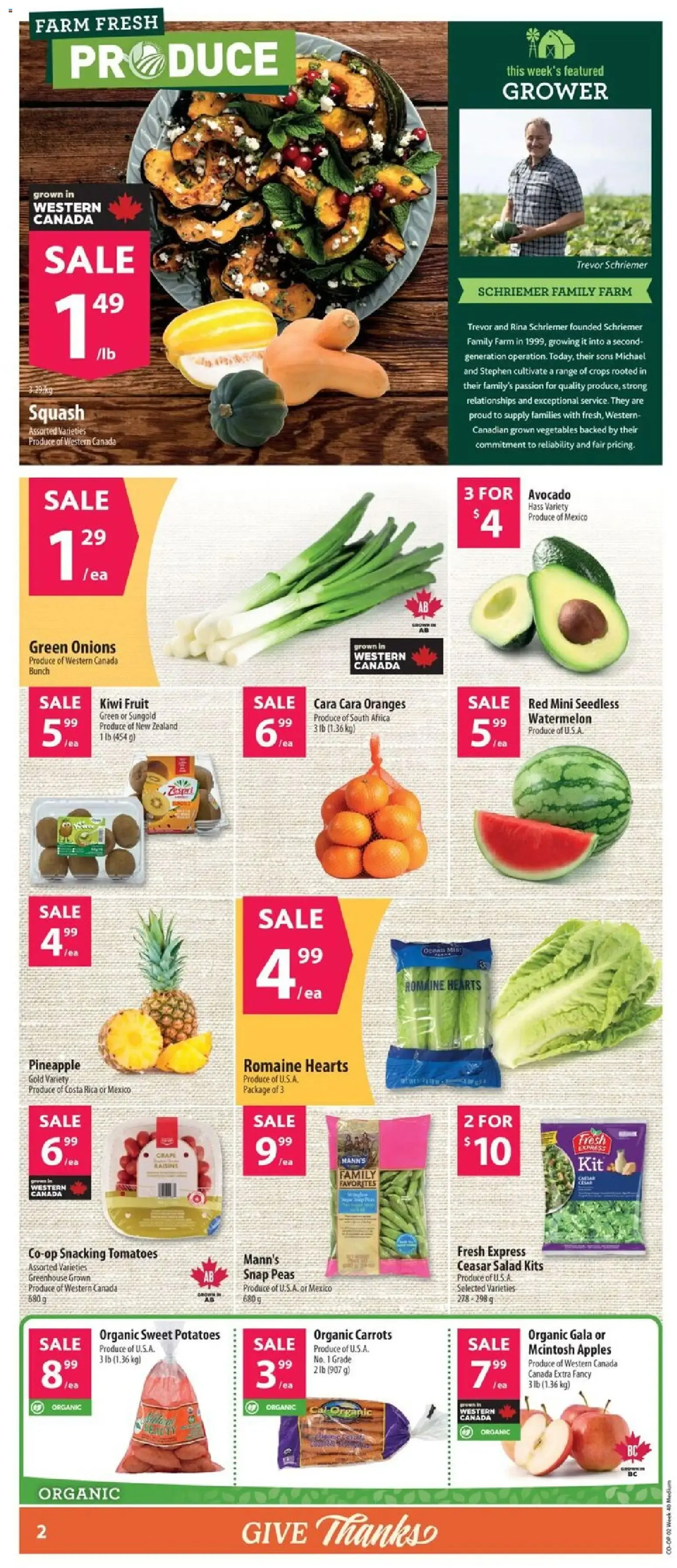 Co-op Give Thanks Flyer from October 1 to October 7 2026 - flyer page 4