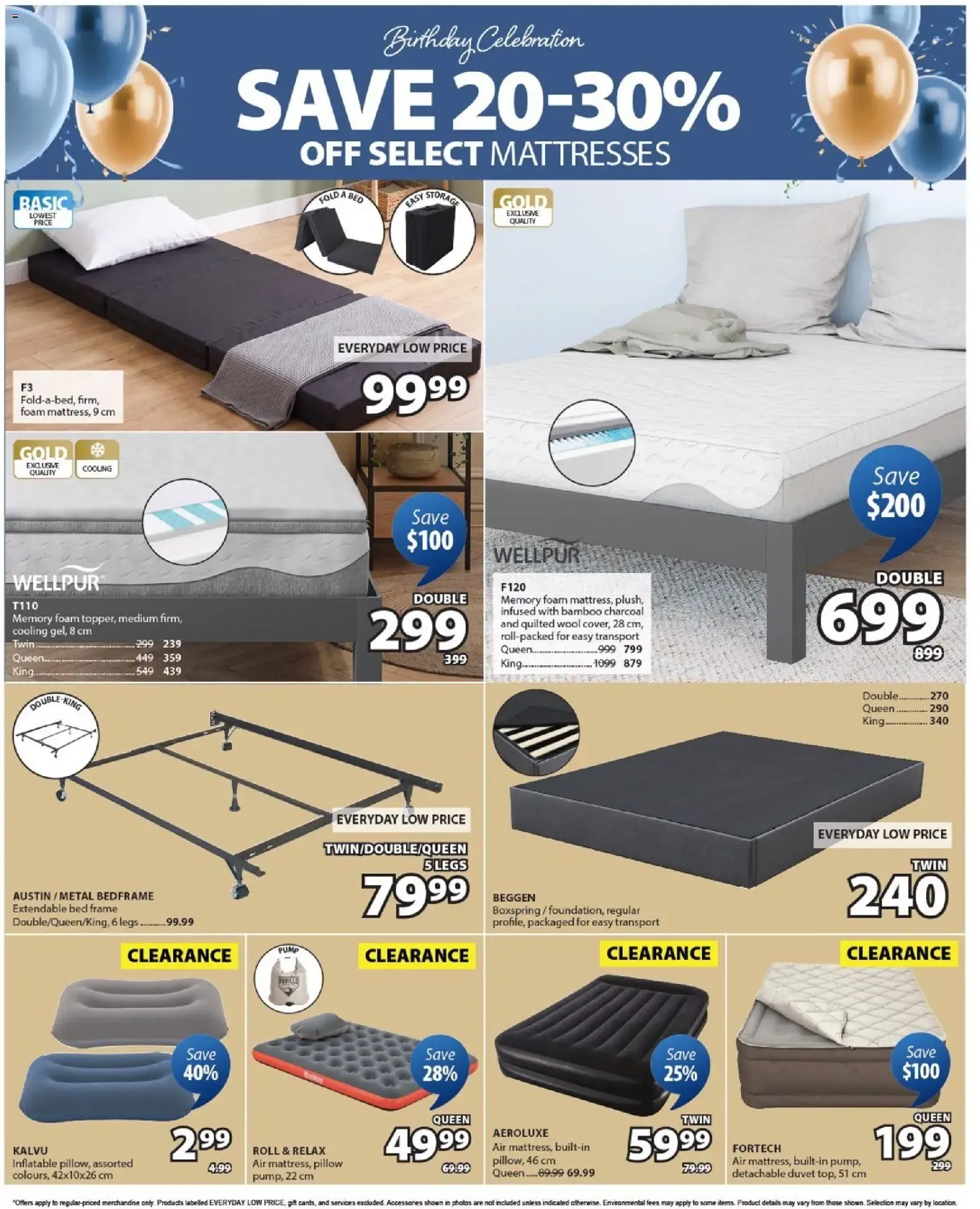 JYSK Birthday Celebration: 30 Years in Canada - Up to 60% Off from September 10 to September 23 2026 - flyer page 7