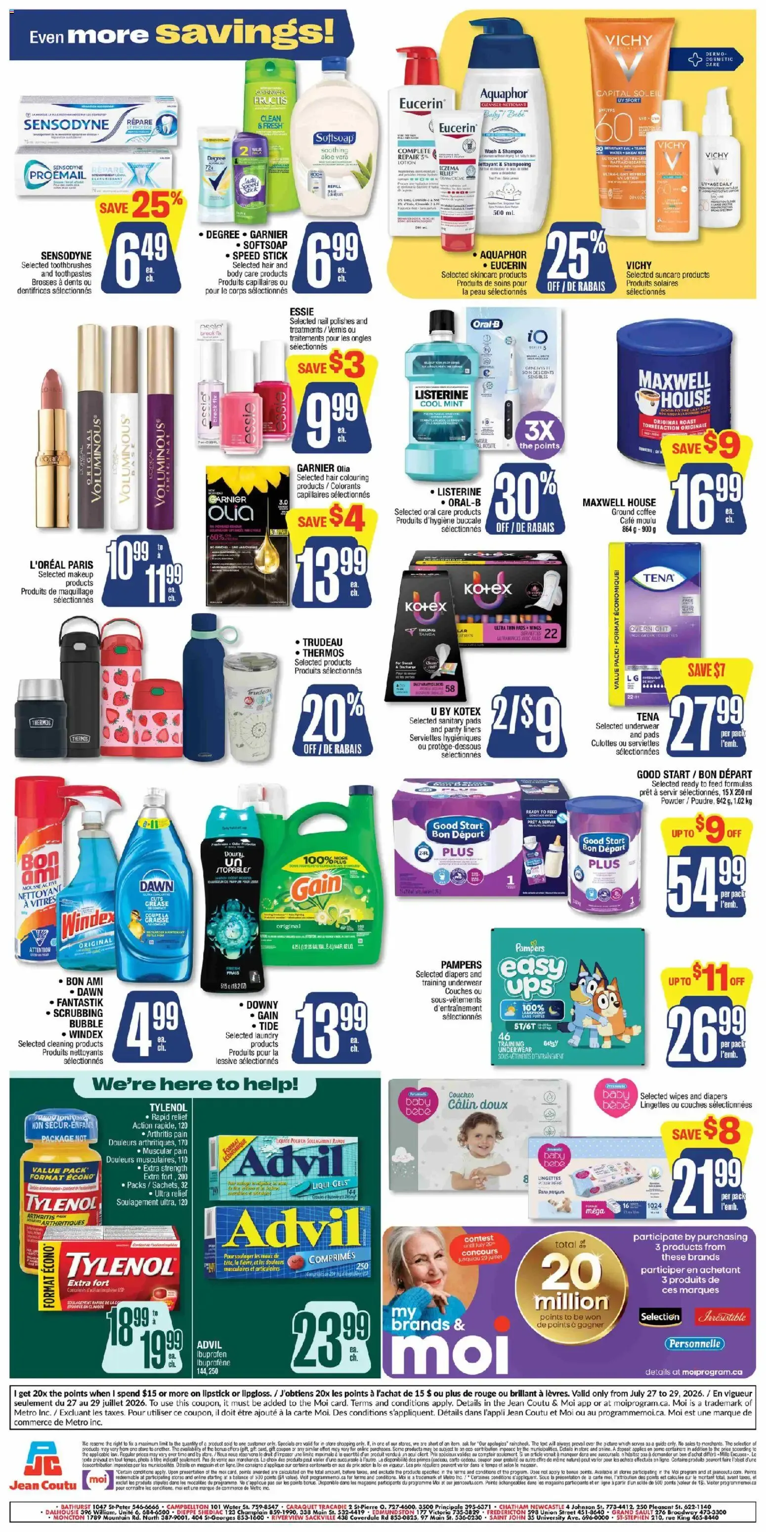 Jean Coutu weekly flyer from Jul 23, 2026 > weekly specials & deals from July 23 to July 29 2026 - flyer page 2