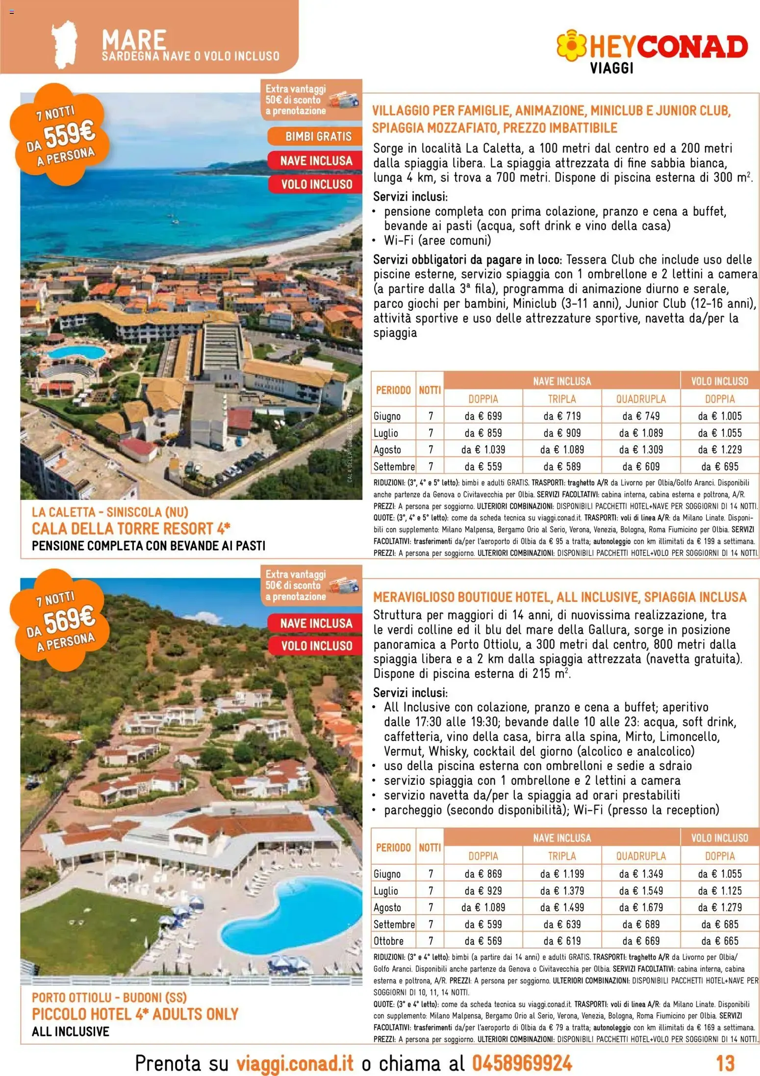 Catalogo Vacanze Estive Last Minute da 1 giugno a 30 settembre di 2026 - Pagina del volantino 13