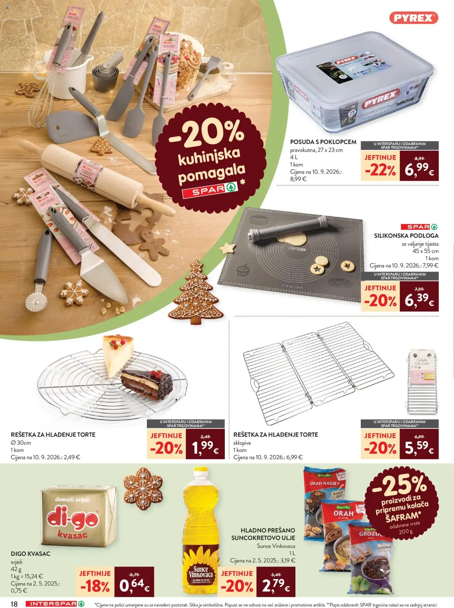Katalog Interspar Vrijeme Je Za Kolače novi od 07.10.2026 na listanje > letak digitalni od 7. listopada do 15. prosinca 2026. - Pregled Stranica 20
