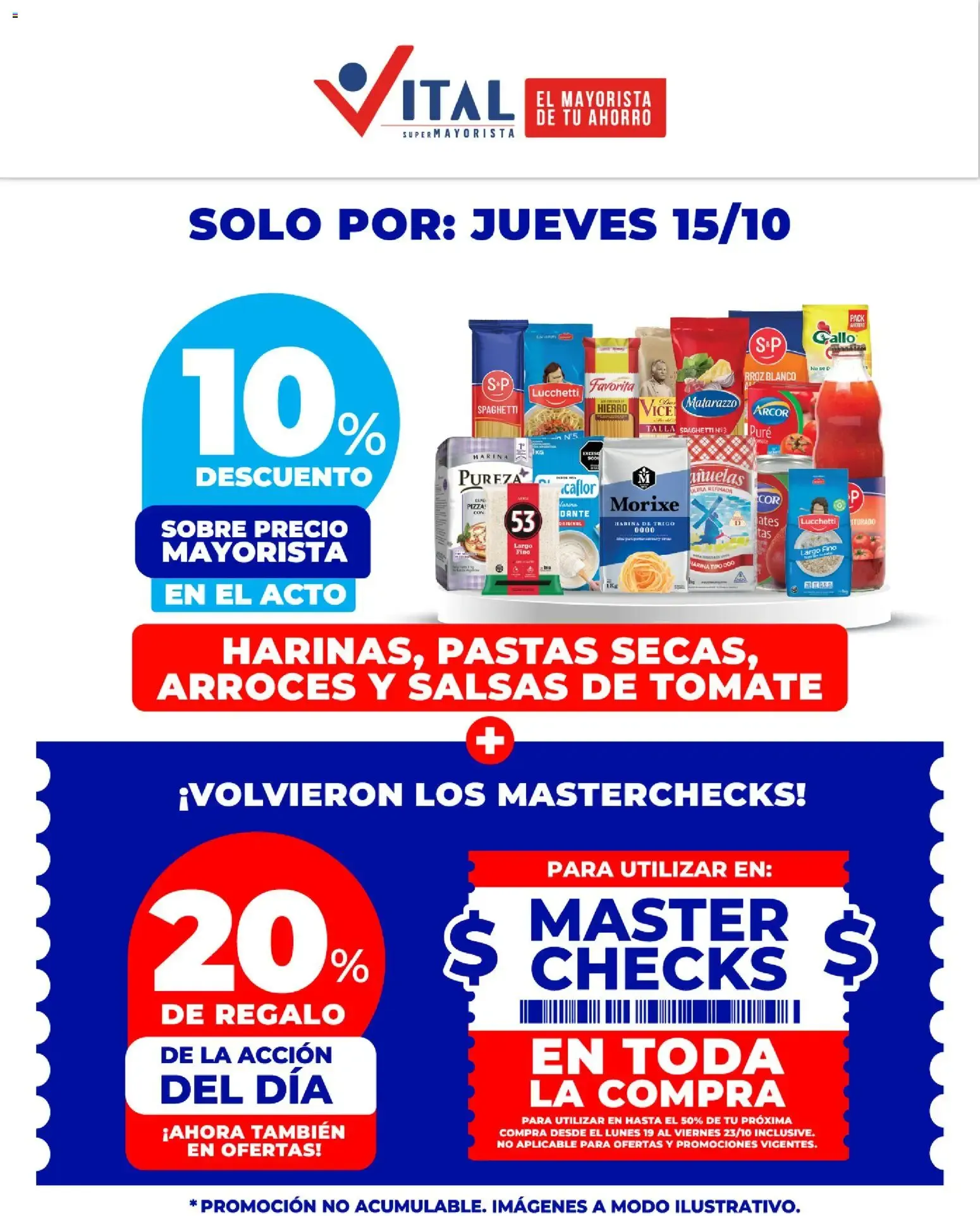 Ofertas de Vital Supermayorista - Ofertas del Jueves 15/10 15 de octubre al 15 de octubre 2026 - Página 2 del catálogo