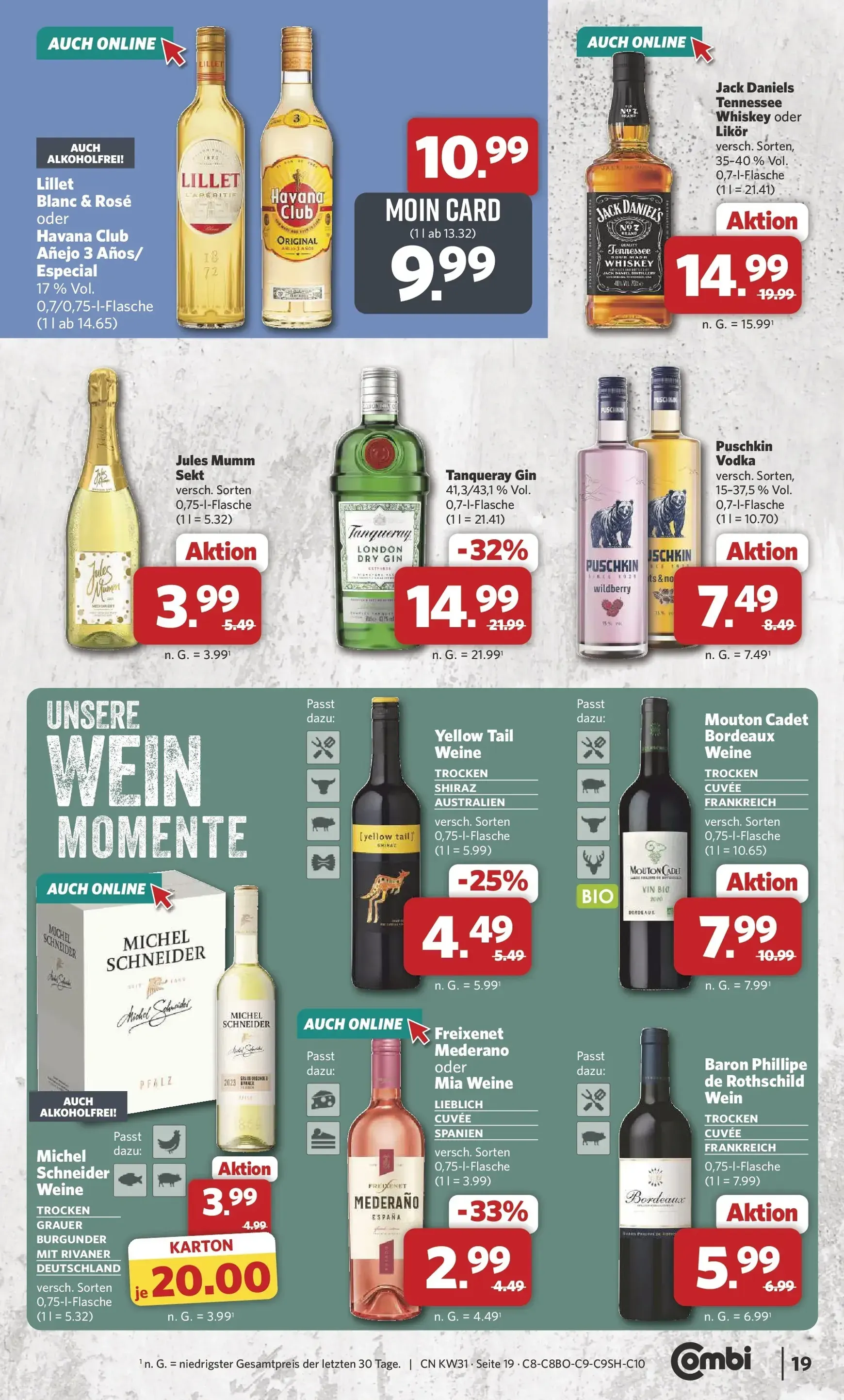 Combi - Isringhausen Prospekt – von Montag 27.07.2026 bis Samstag 01.08.2026 von 27. Juli bis 1. August 2026 - Prospekt seite 19